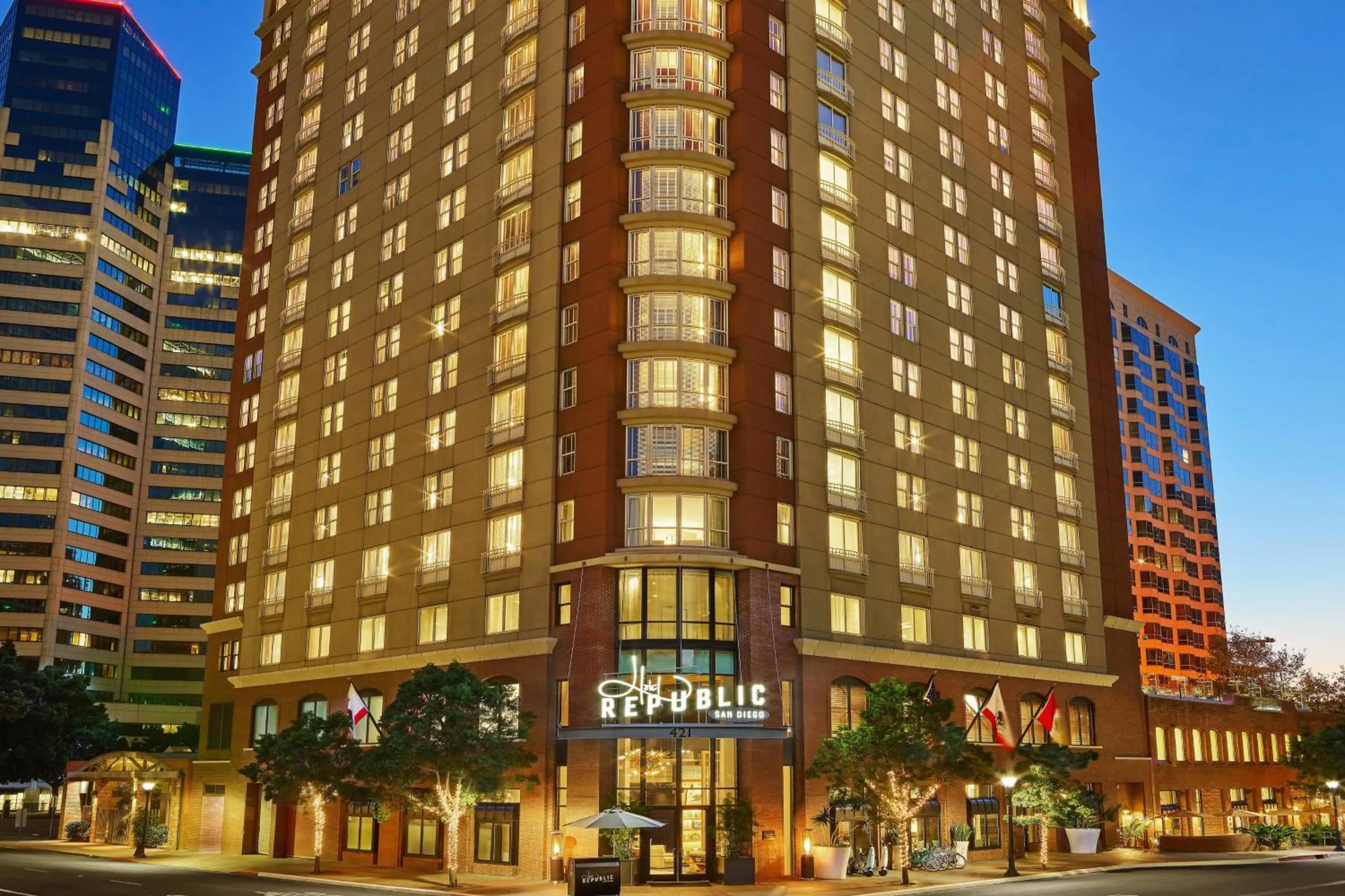 Property building in Hotel Republic San Diego, Autograph Collection