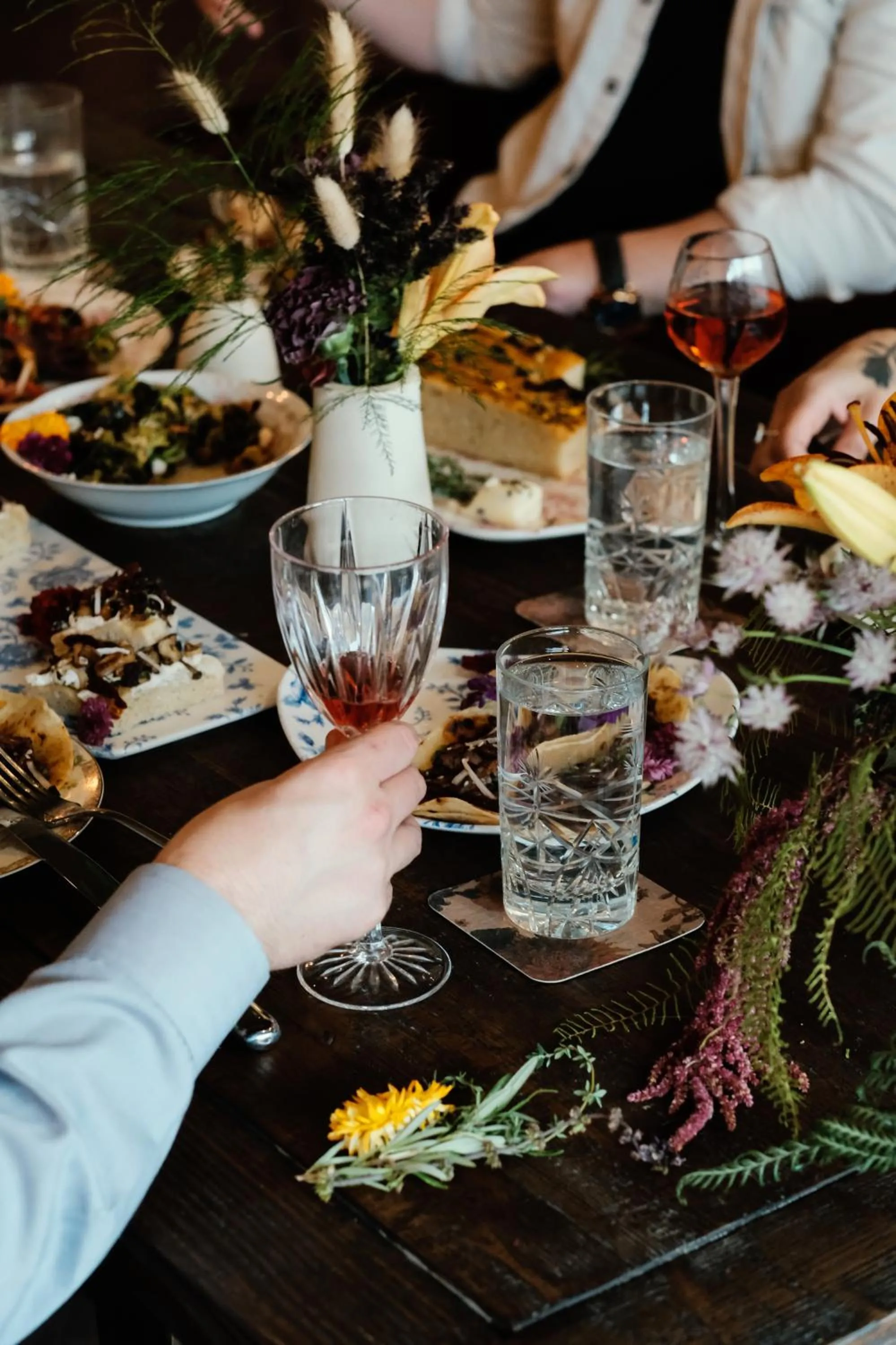 Dinner in Gravity Haus Denver