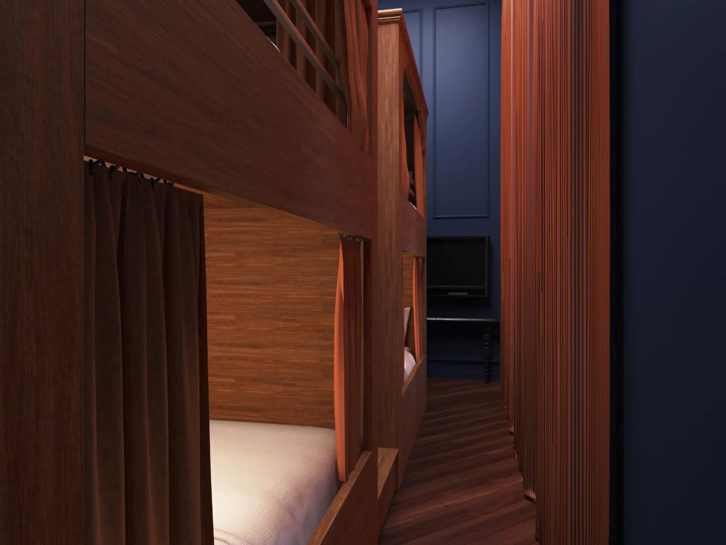 bunk bed in Gravity Haus Denver