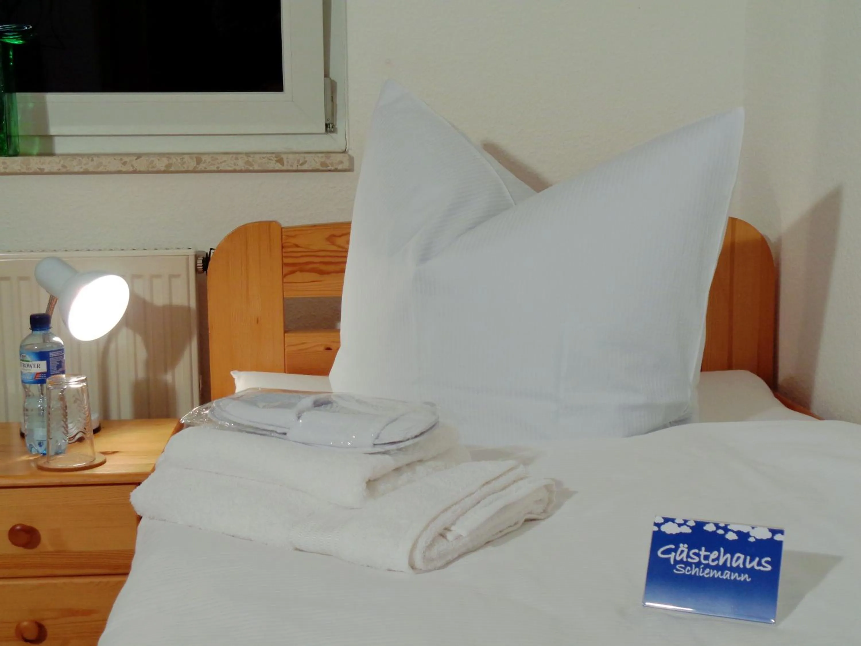 Bed in Gästehaus Schiemann