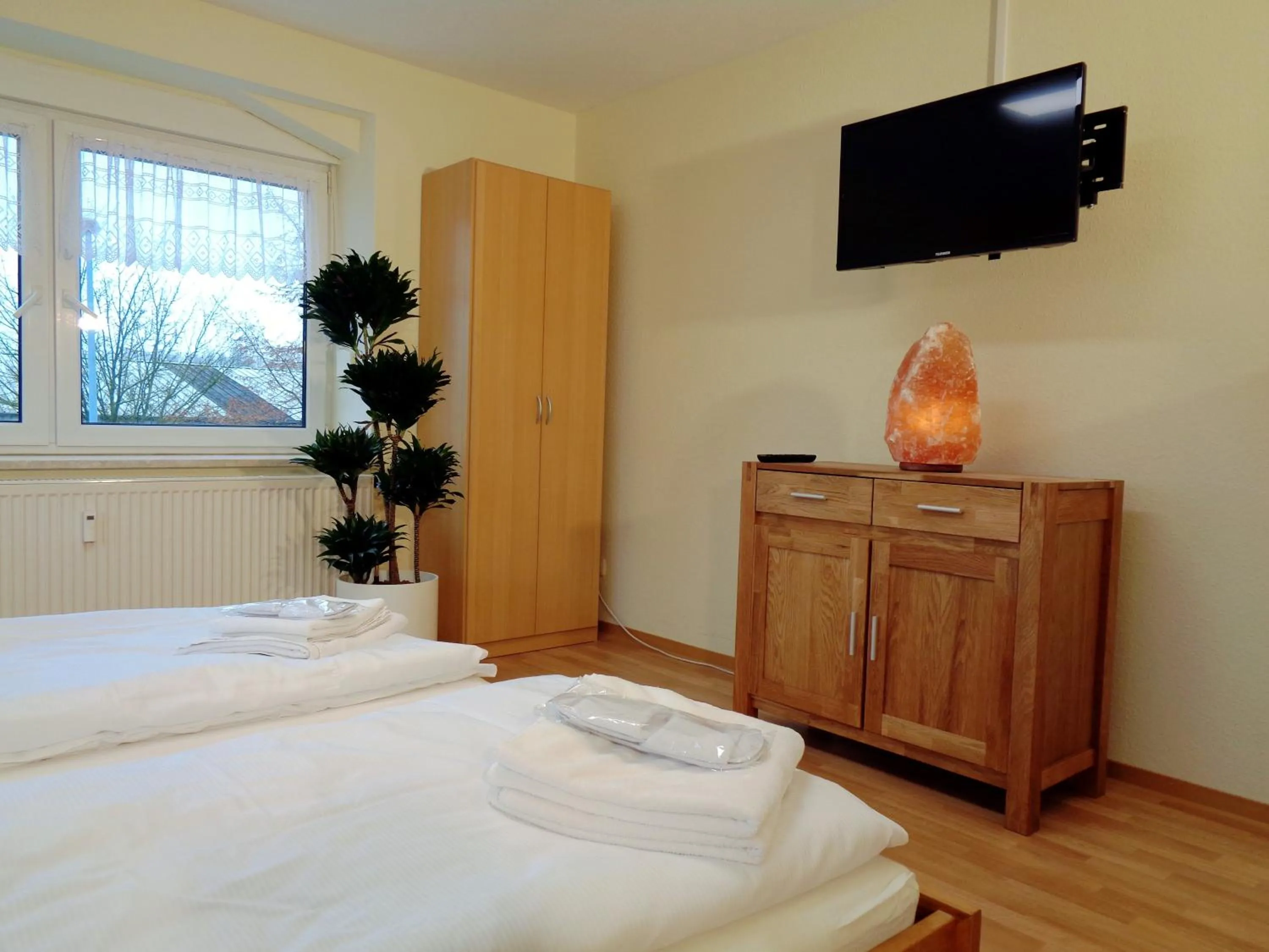 Bed in Gästehaus Schiemann