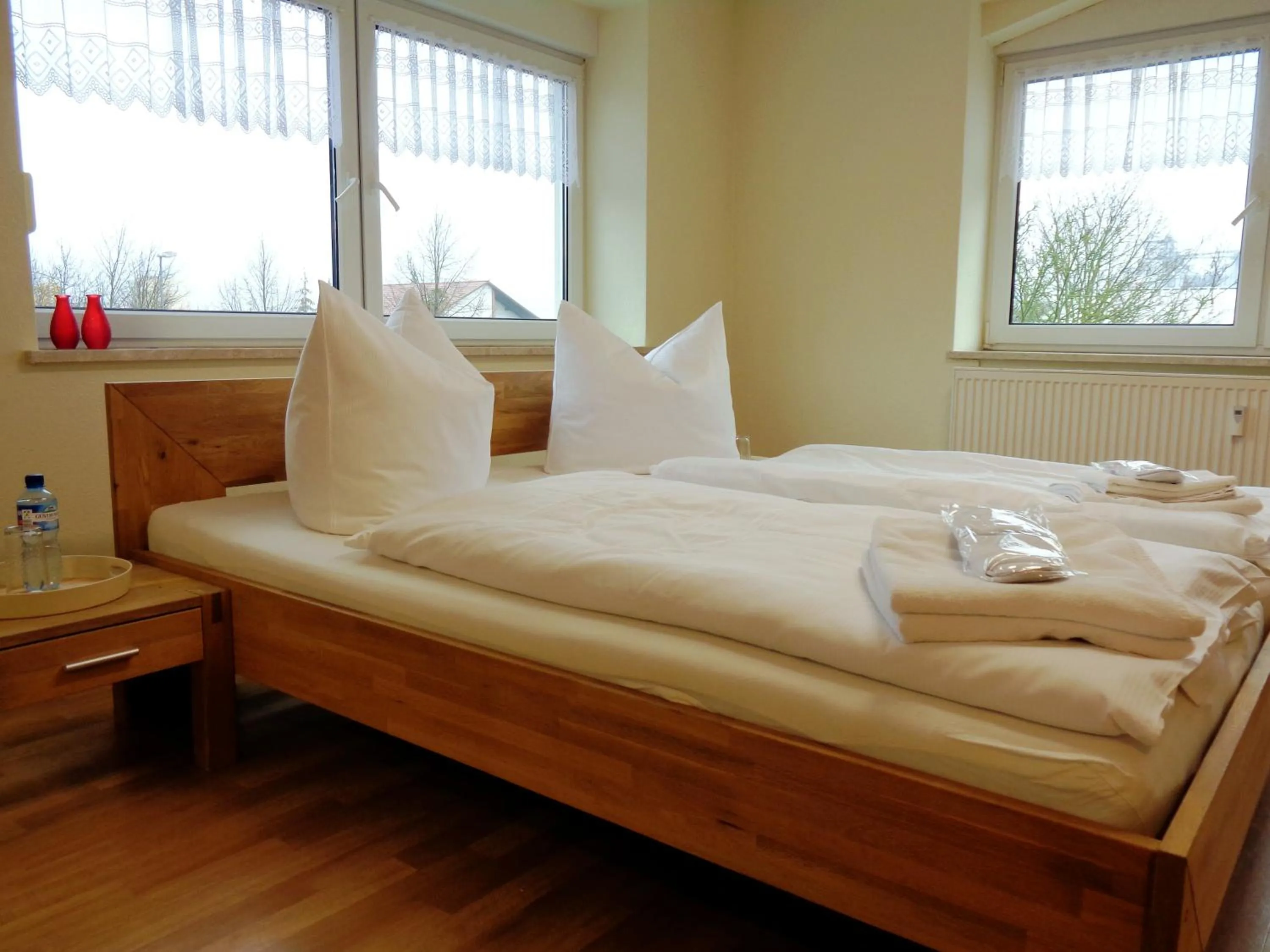 Bed in Gästehaus Schiemann