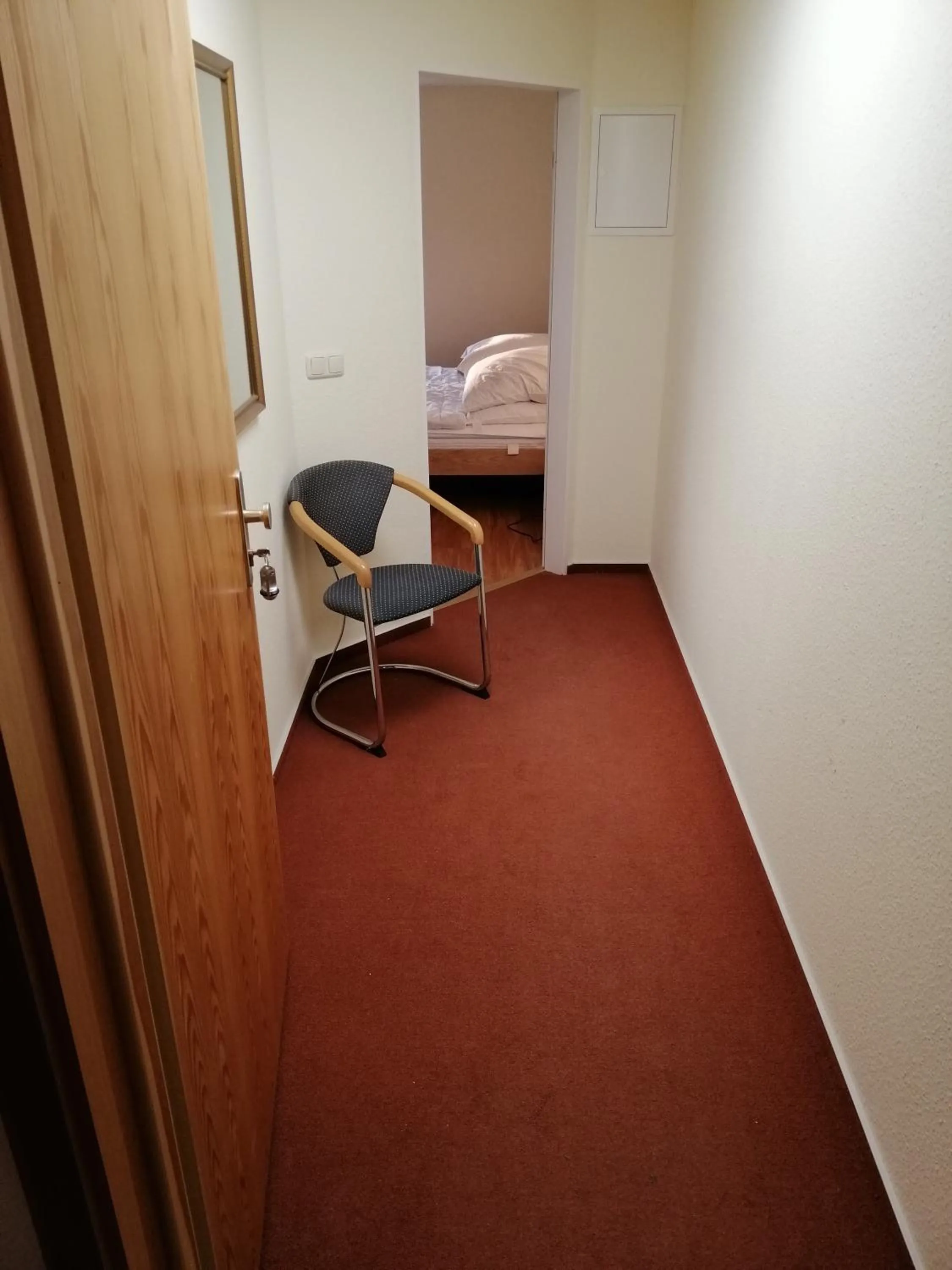 Bed in Gästehaus Schiemann