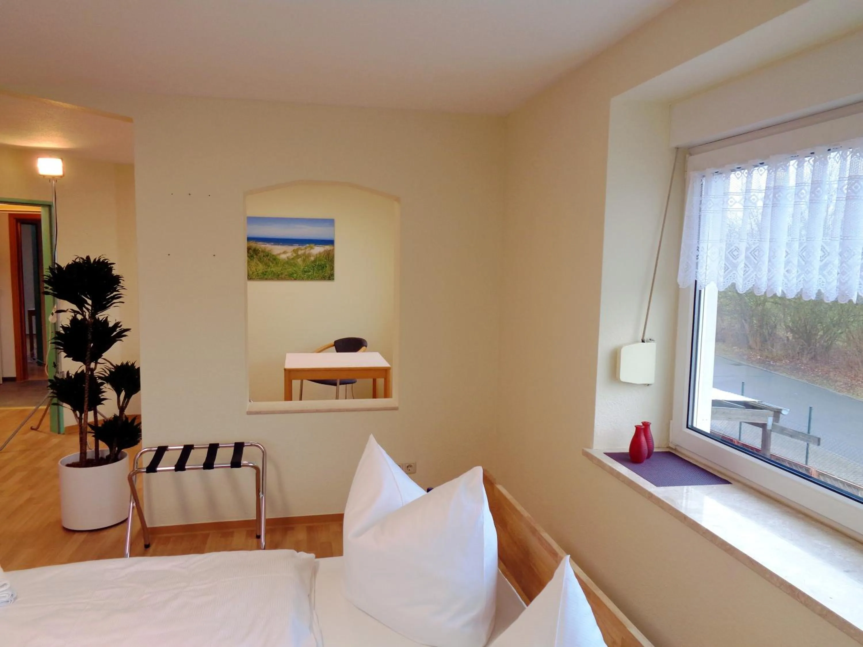 Bed in Gästehaus Schiemann