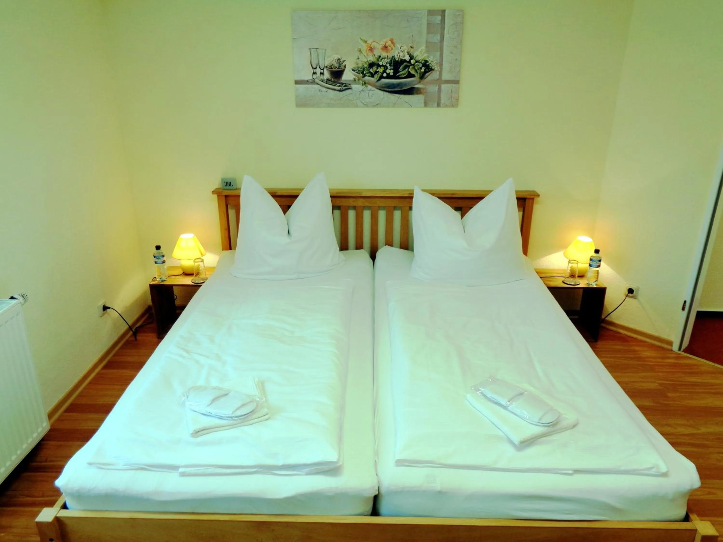 Bed in Gästehaus Schiemann