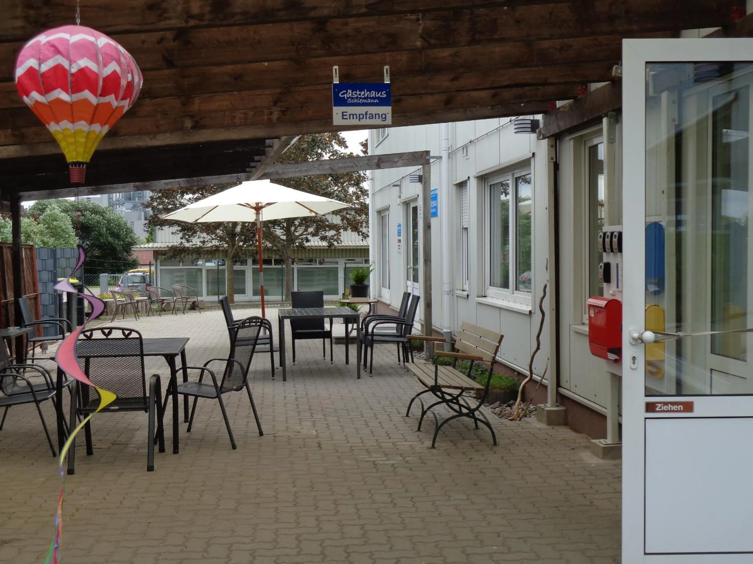 Property building in Gästehaus Schiemann