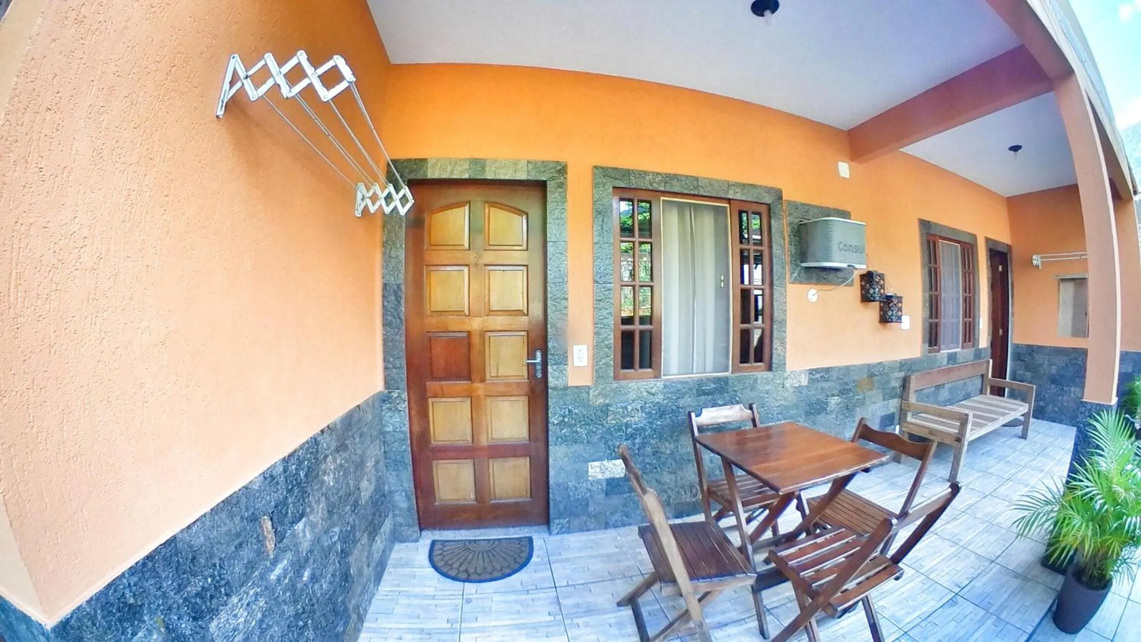 Patio in Raio de Sol pousada & camping