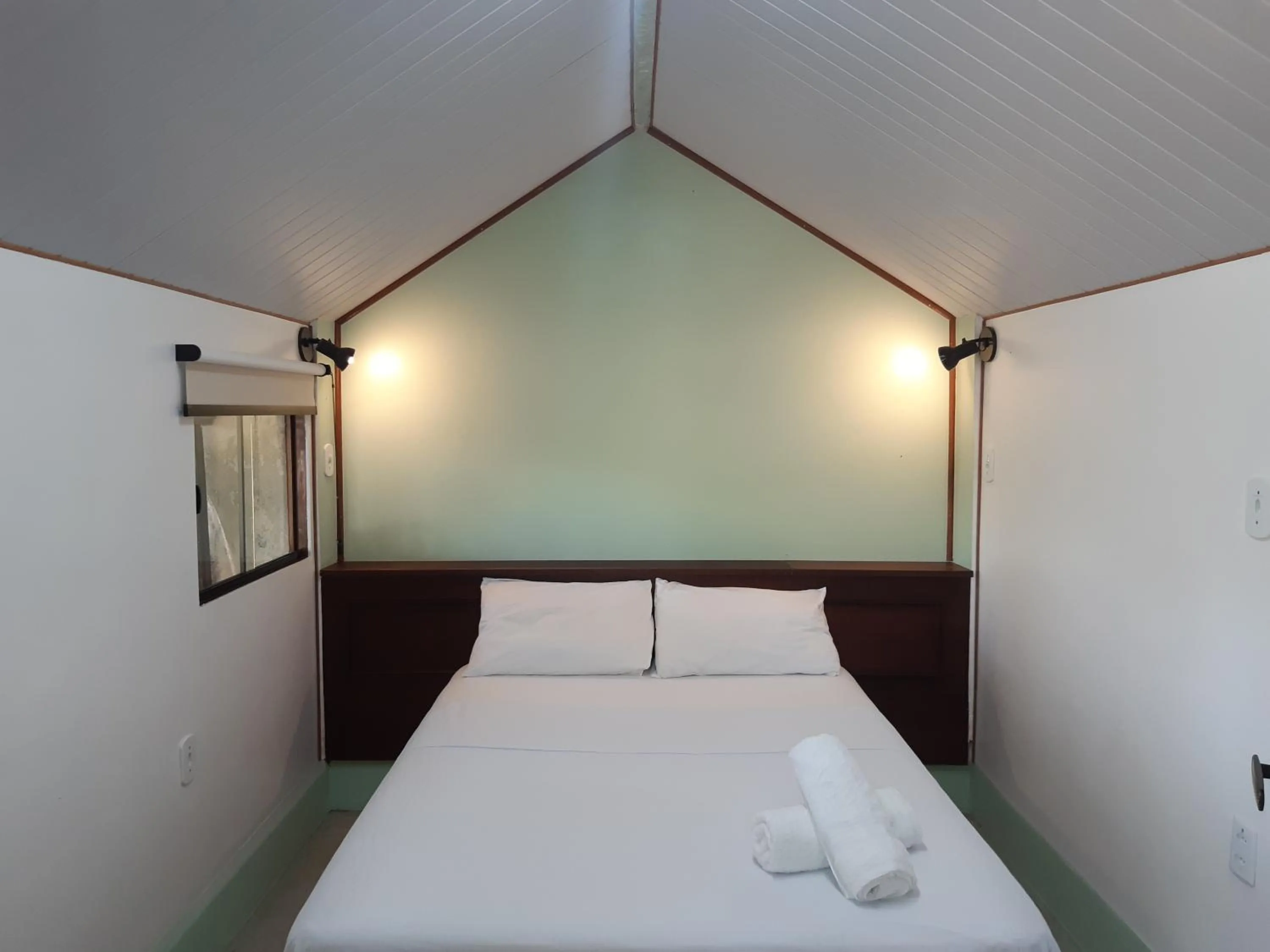 Bed in Raio de Sol pousada & camping