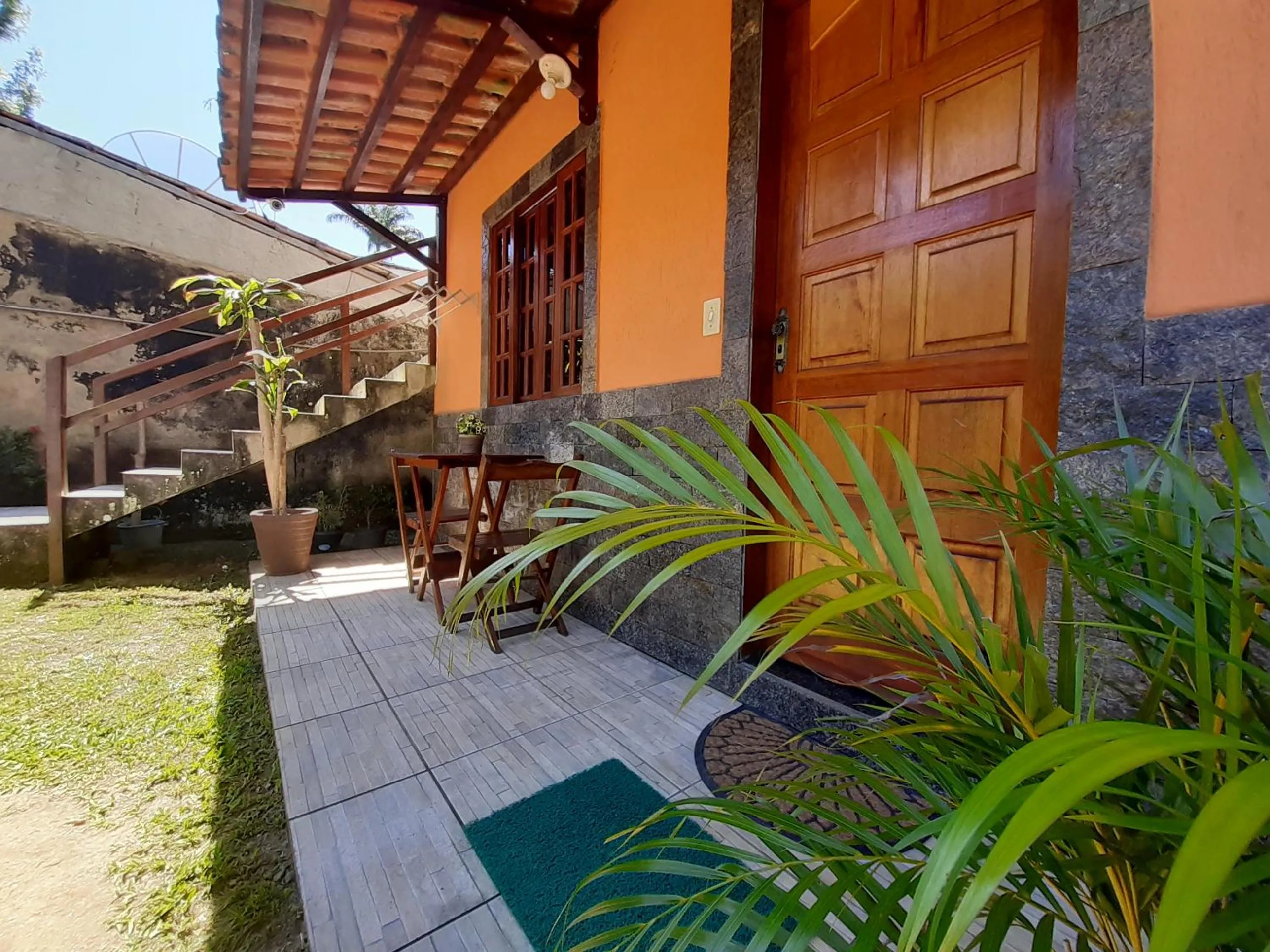 Patio in Raio de Sol pousada & camping