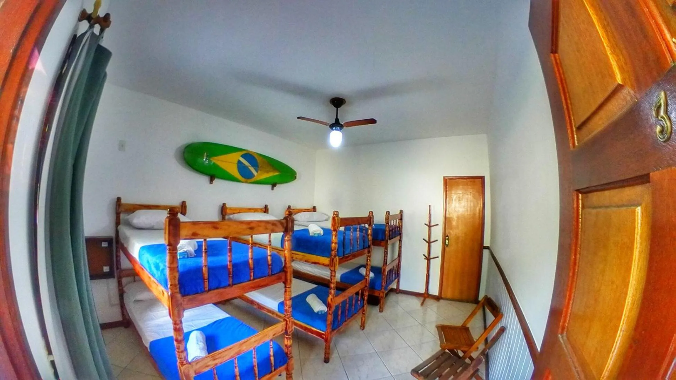 Bed in Raio de Sol pousada & camping