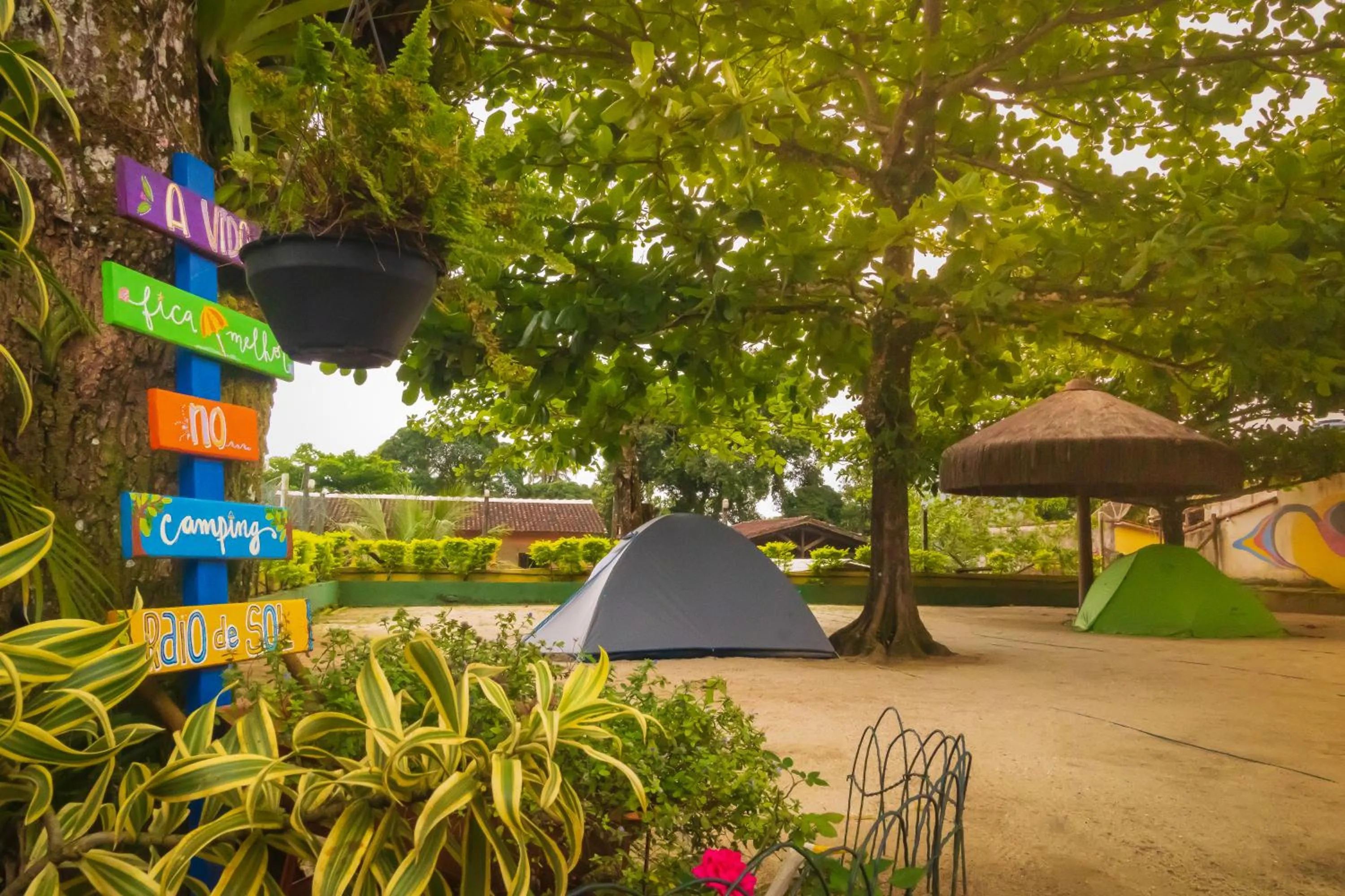 Garden in Raio de Sol pousada & camping