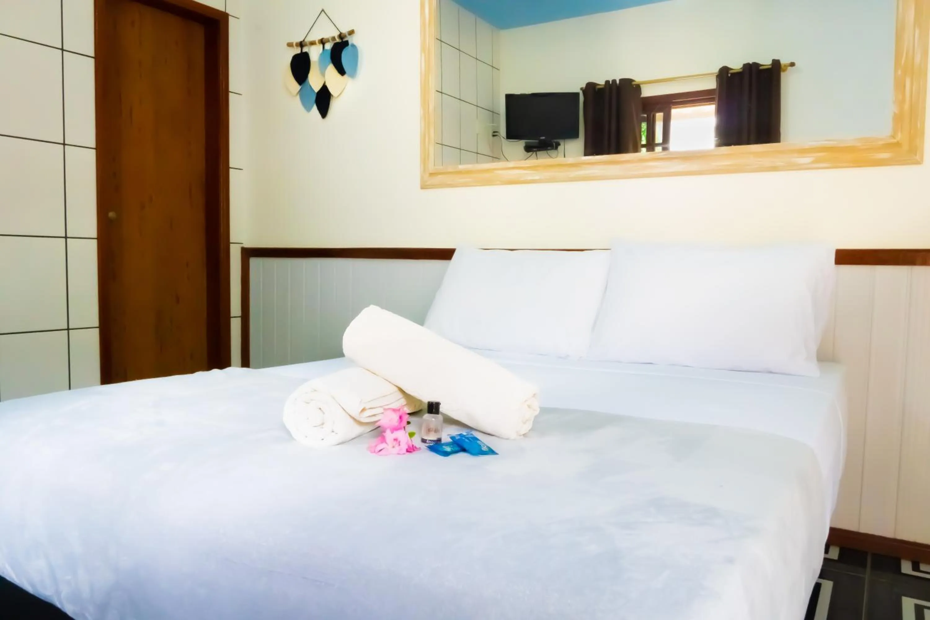 Bed in Raio de Sol pousada & camping