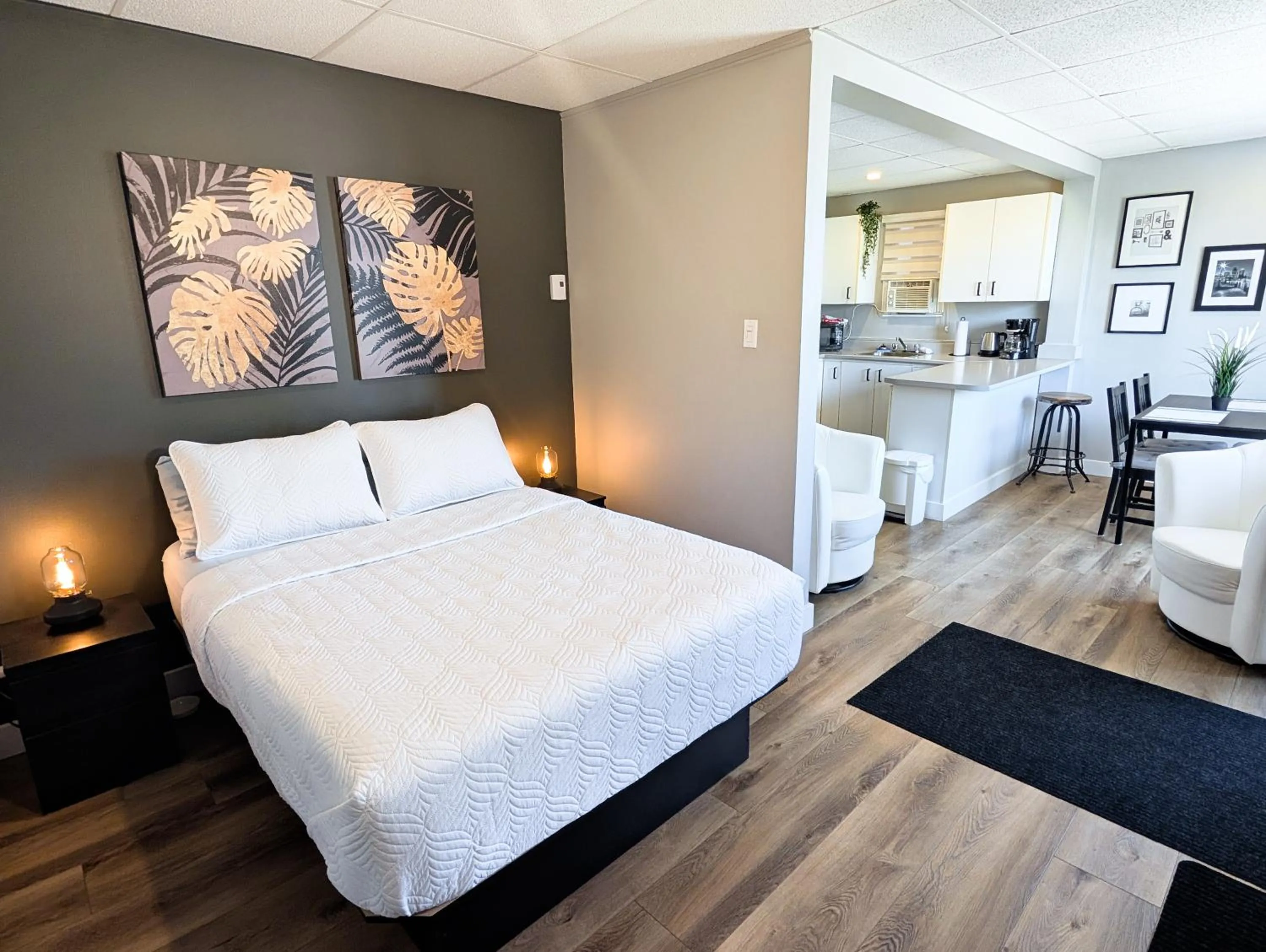 Bed in Hébergement Harvey