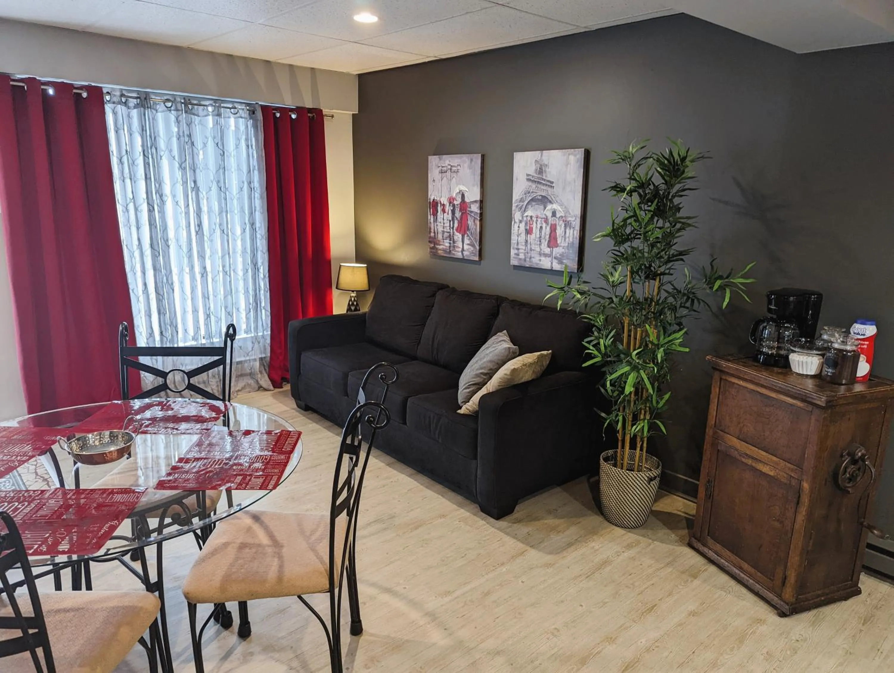 Living room in Hébergement Harvey