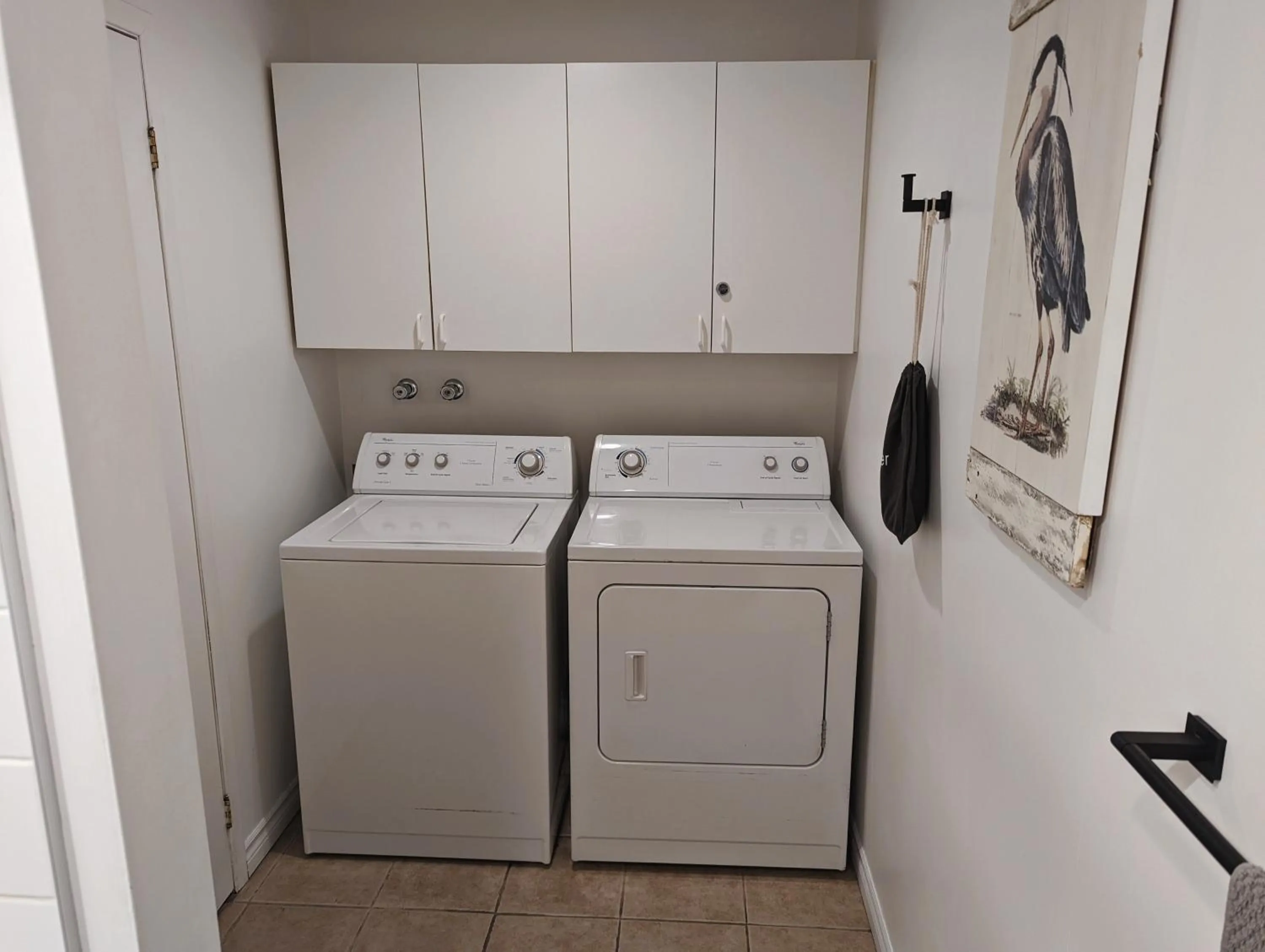 washing machine in Hébergement Harvey