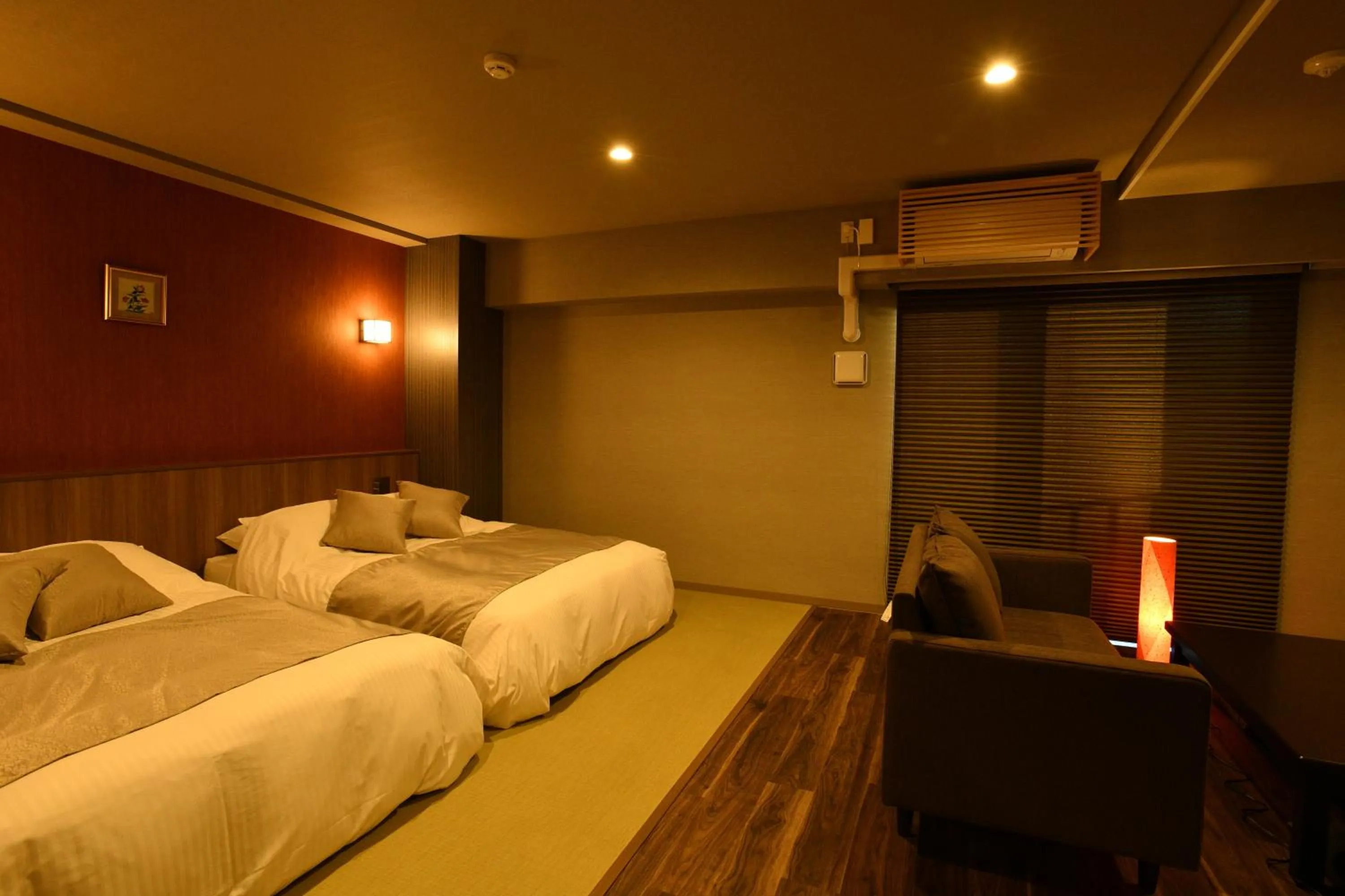 Photo of the whole room, Bed in Hotel Imari Aioibashi Bettei