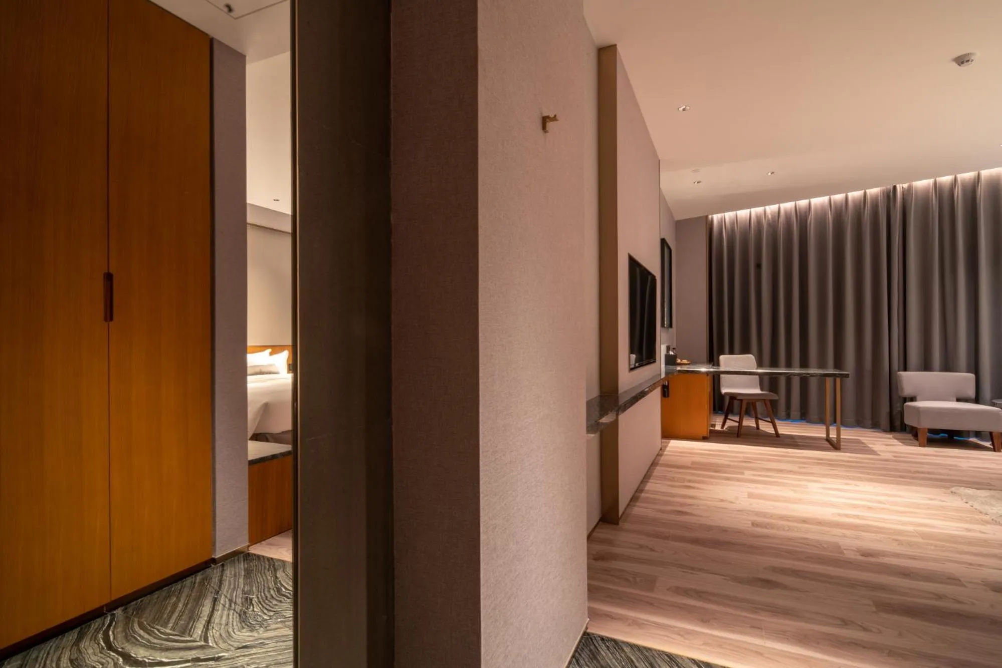 Seating area in The Luzerne Hotel