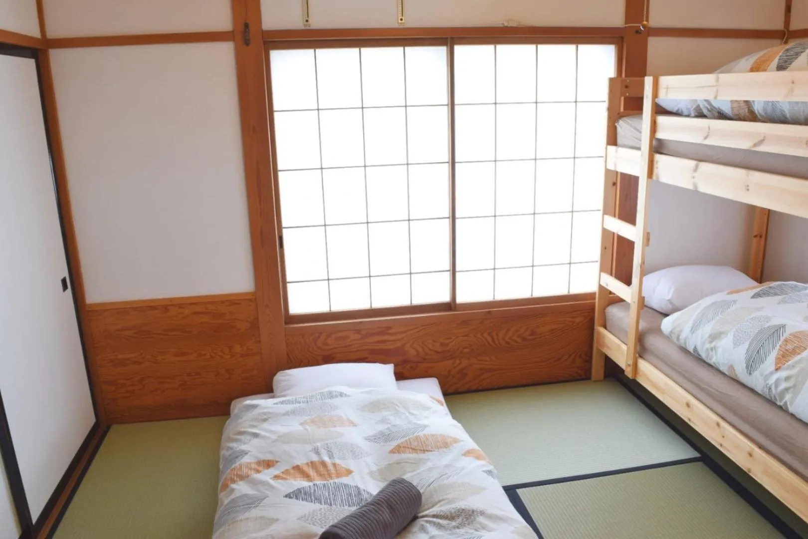 Bed in Myoko House