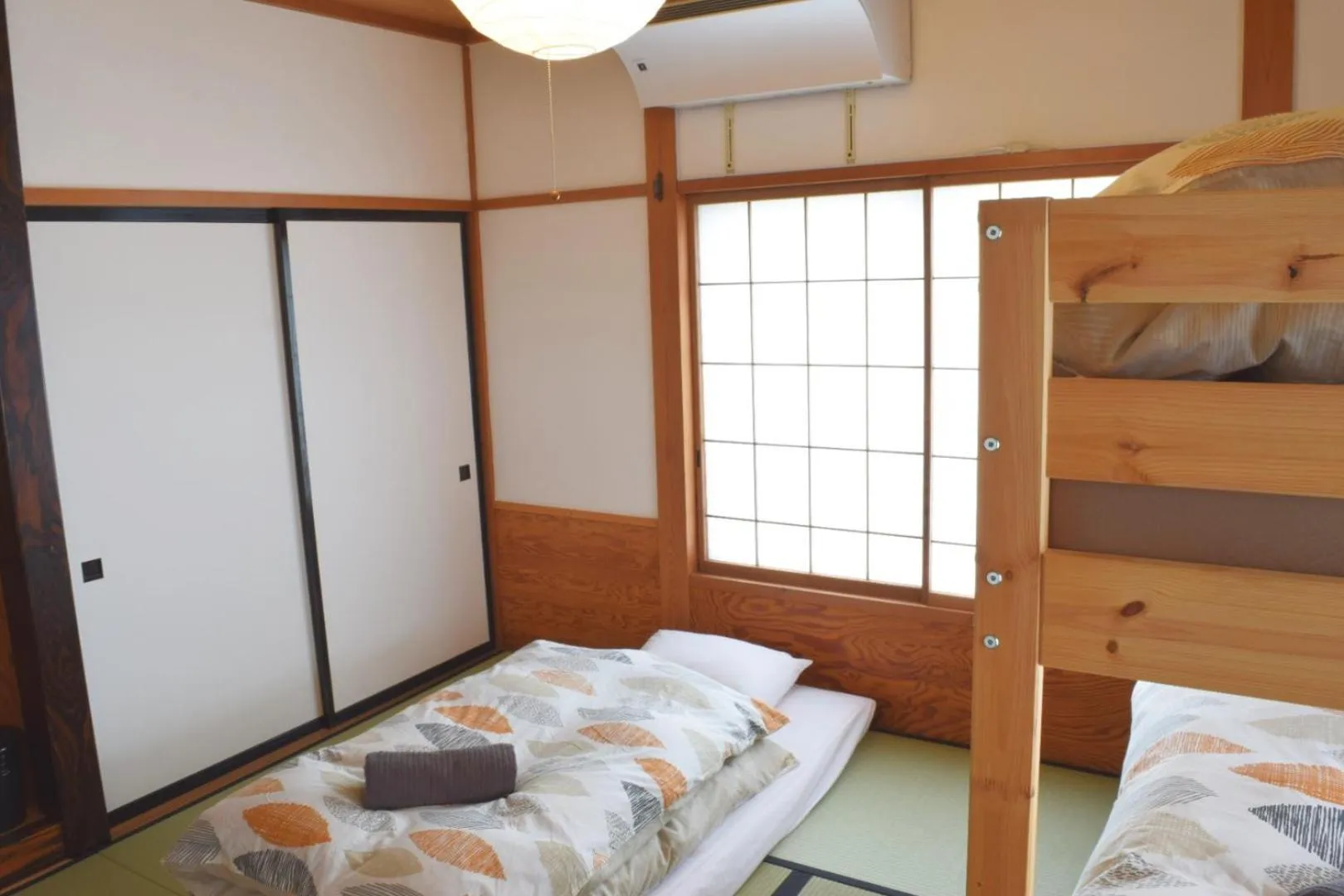 Bed in Myoko House