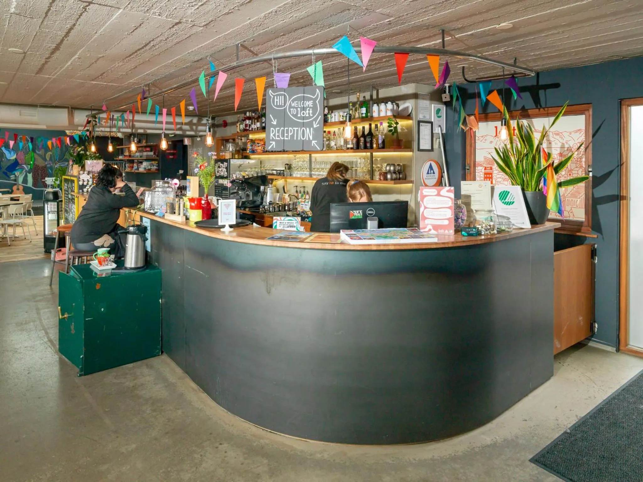 Lobby or reception in Loft - HI Eco Hostel