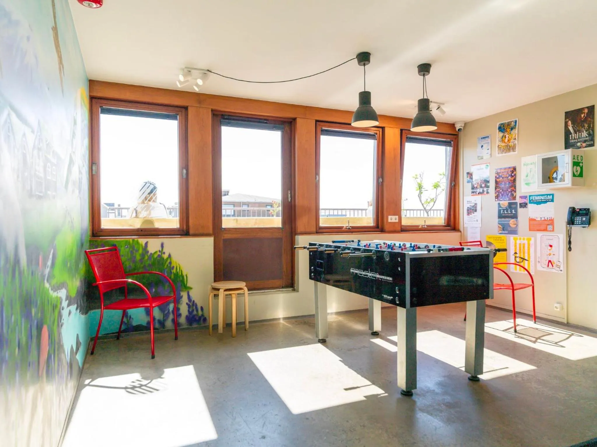 Lounge or bar in Loft - HI Eco Hostel