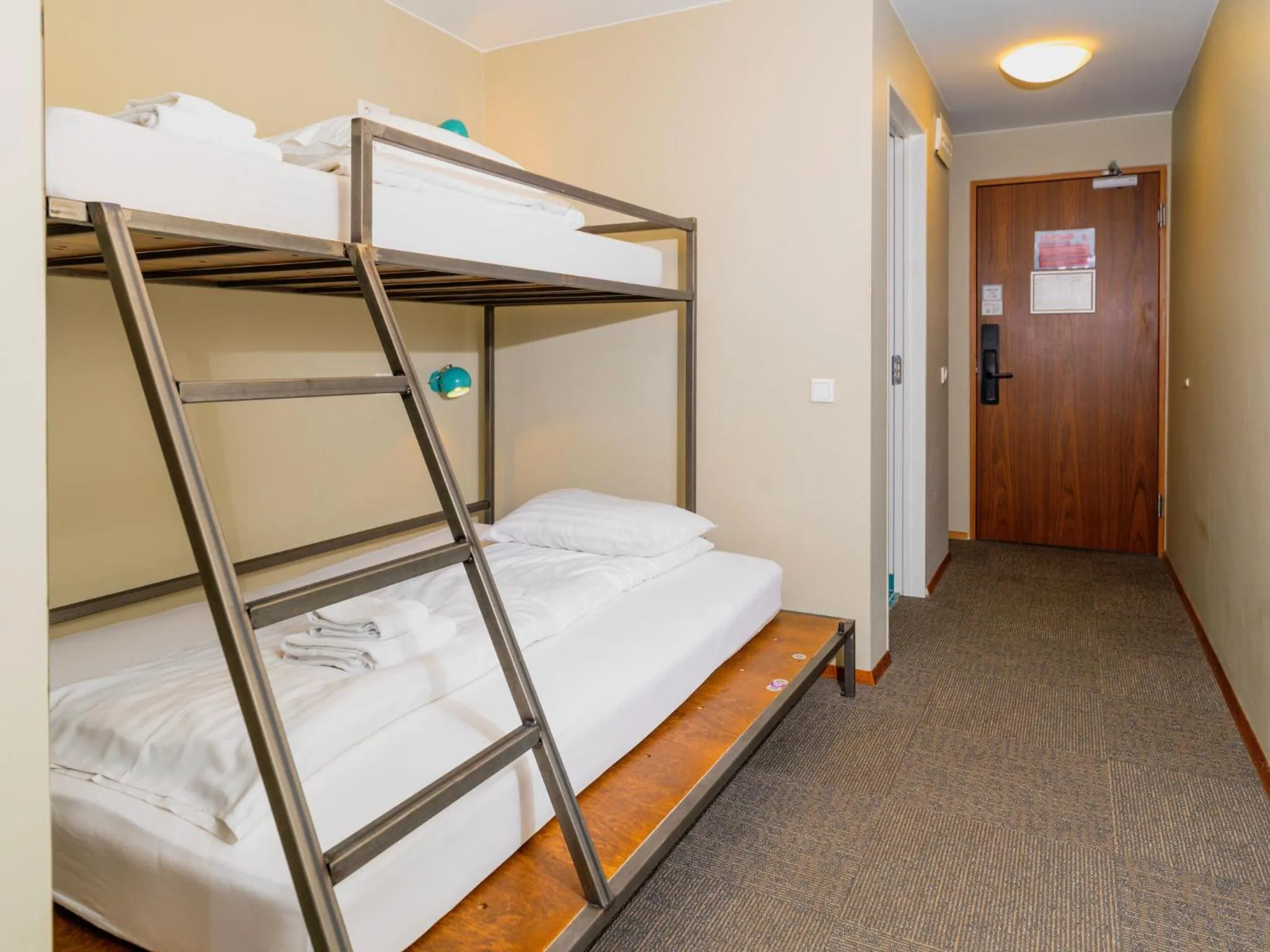 Bedroom, Bed in Loft - HI Eco Hostel