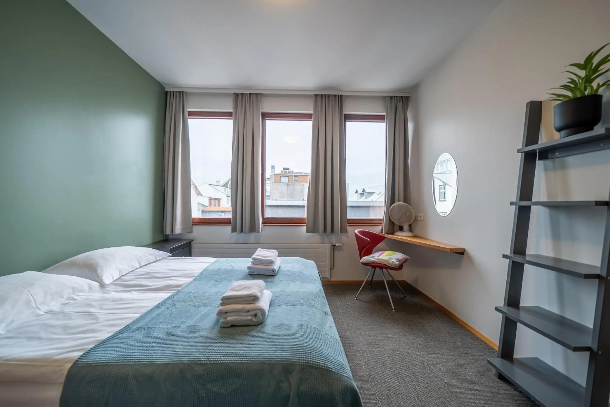 Bedroom, Bed in Loft - HI Eco Hostel