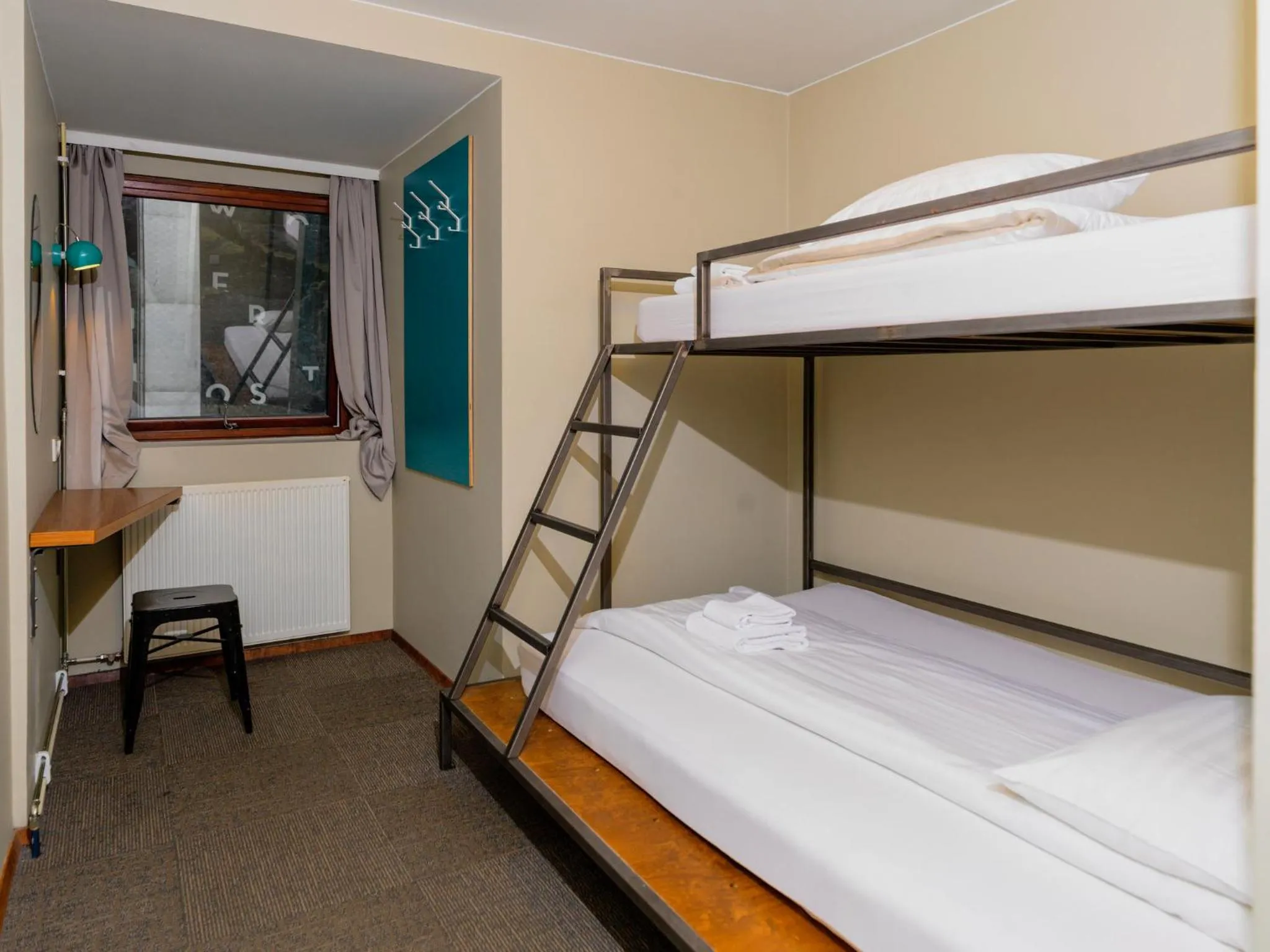 Bedroom, Bed in Loft - HI Eco Hostel