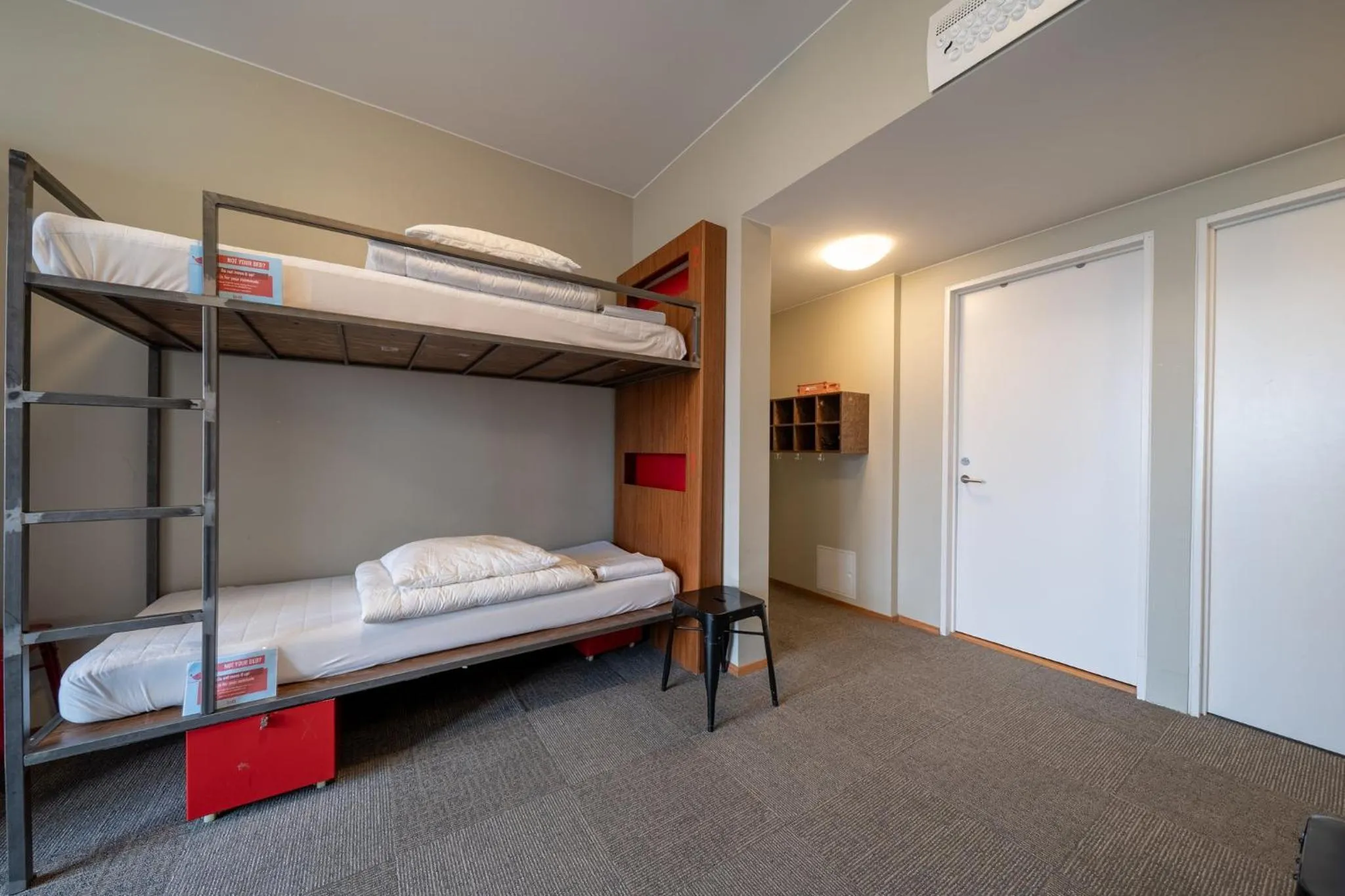 Bedroom, Bed in Loft - HI Eco Hostel