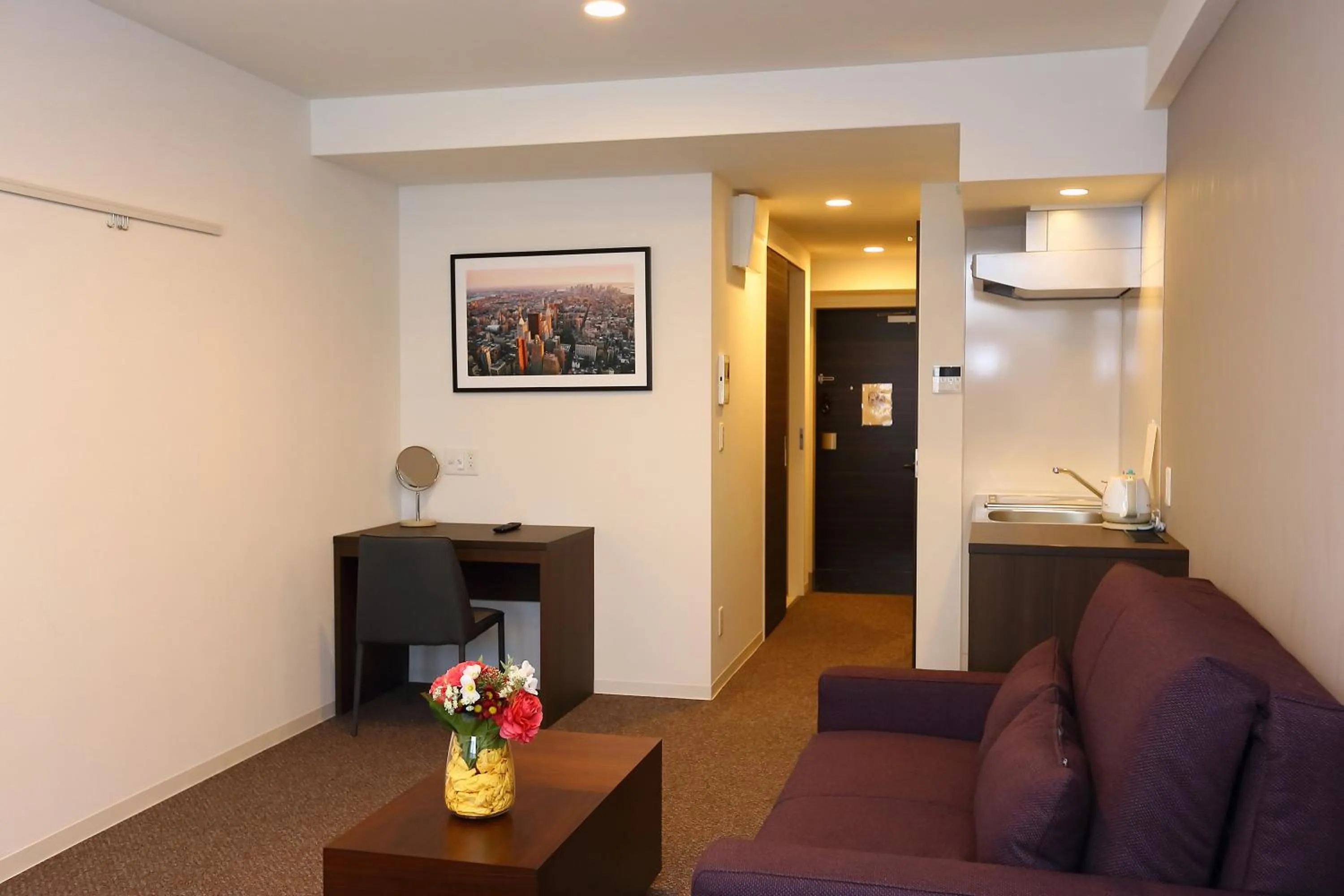 Living room in Marina Sunrise Osaka Bay