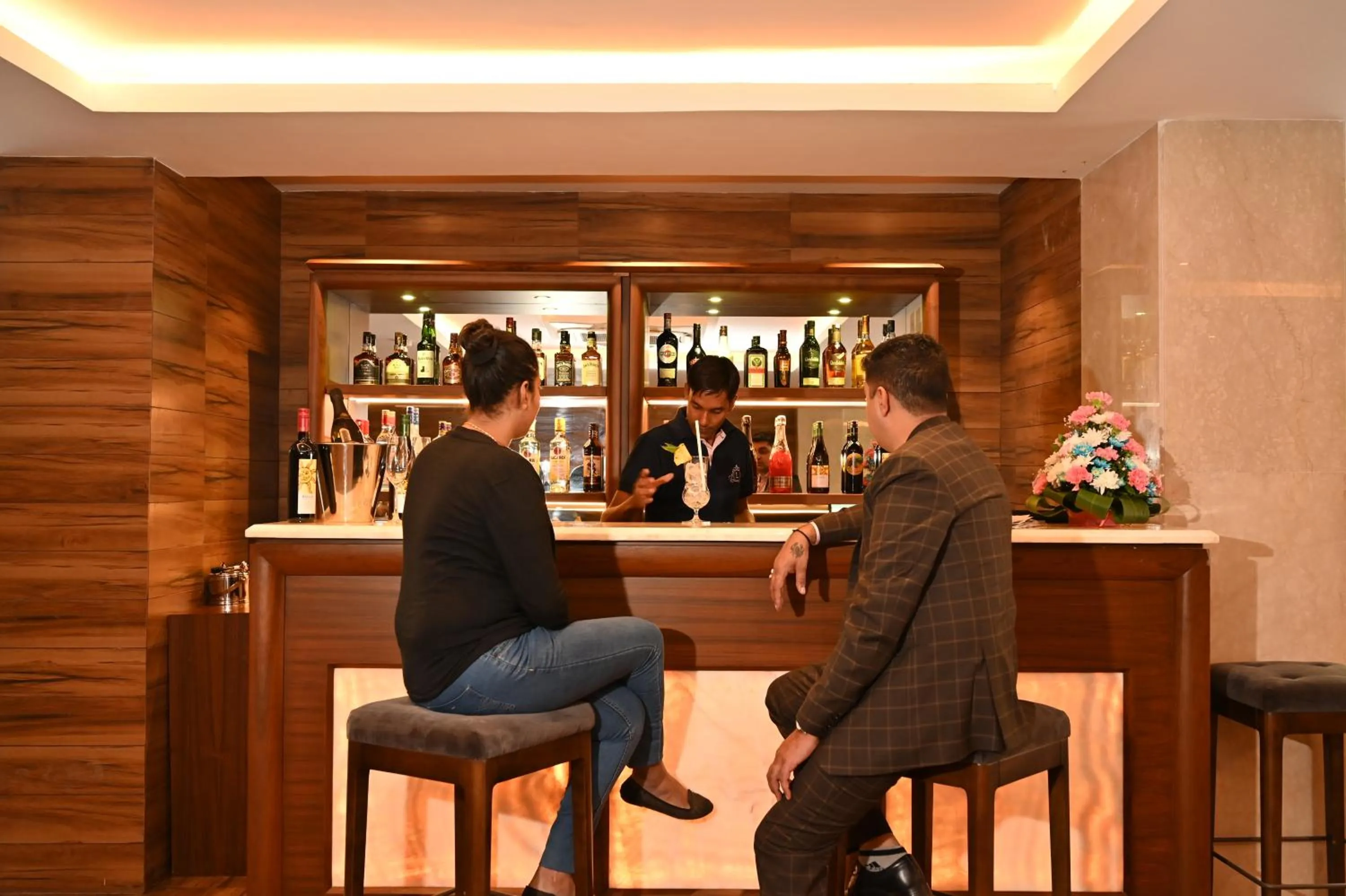 Lounge or bar in Resort The Lohias, Goa Candolim