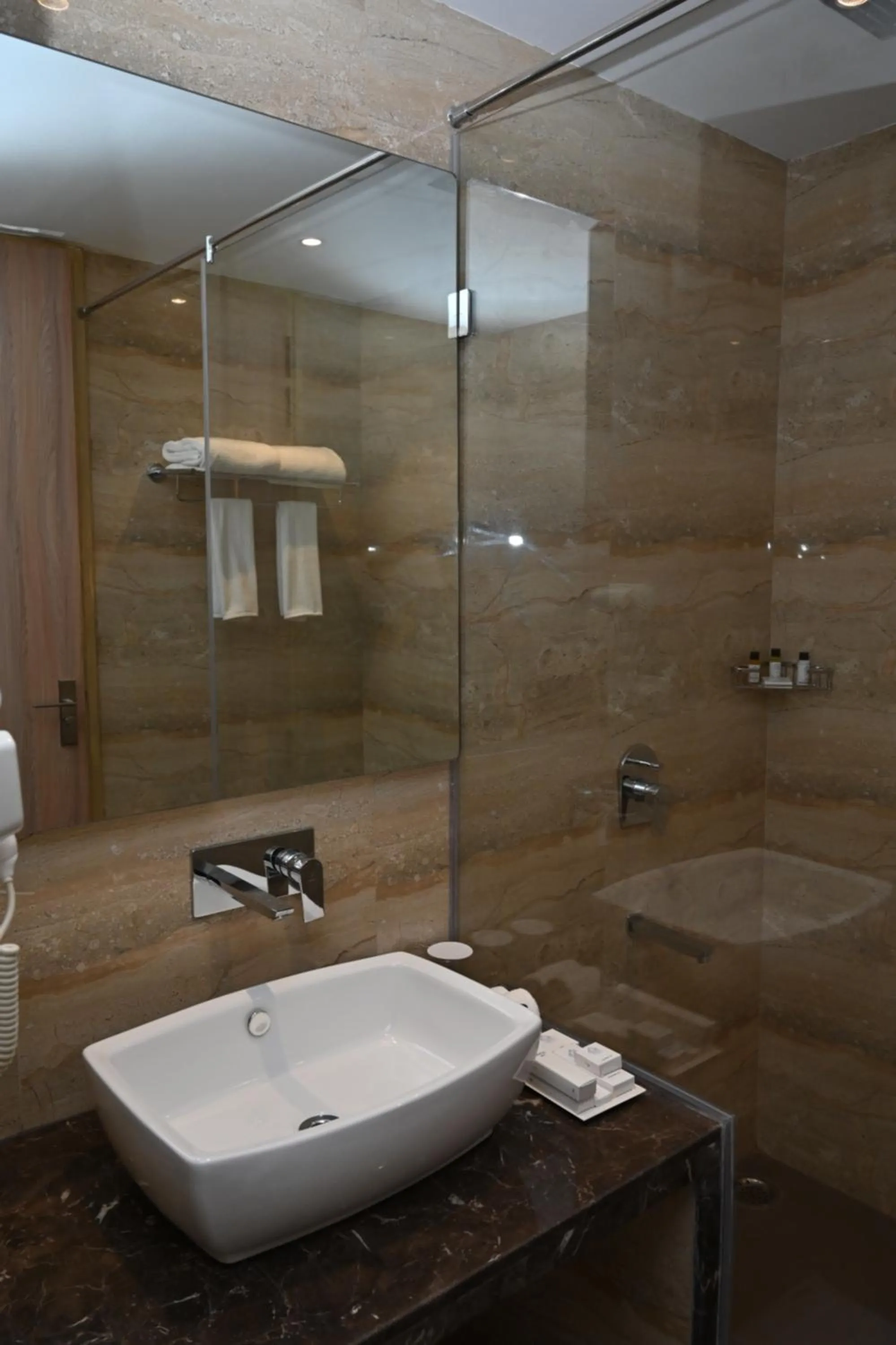 Shower in Resort The Lohias, Goa Candolim