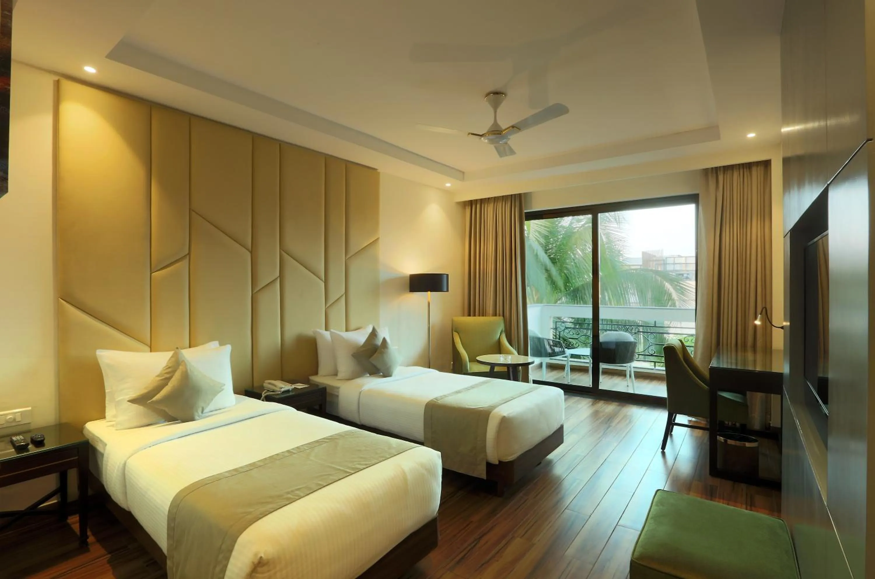 Photo of the whole room, Bed in Resort The Lohias, Goa Candolim