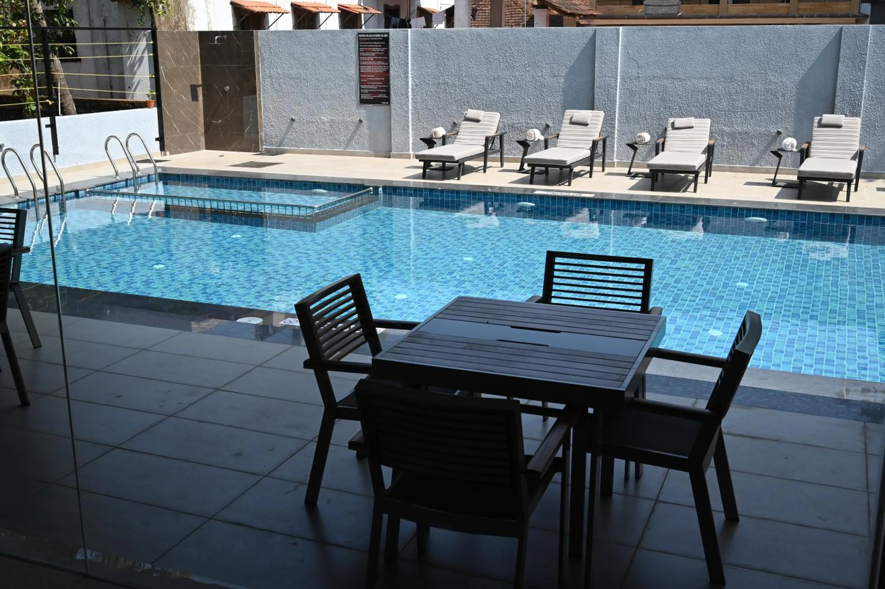 Swimming pool in Resort The Lohias, Goa Candolim