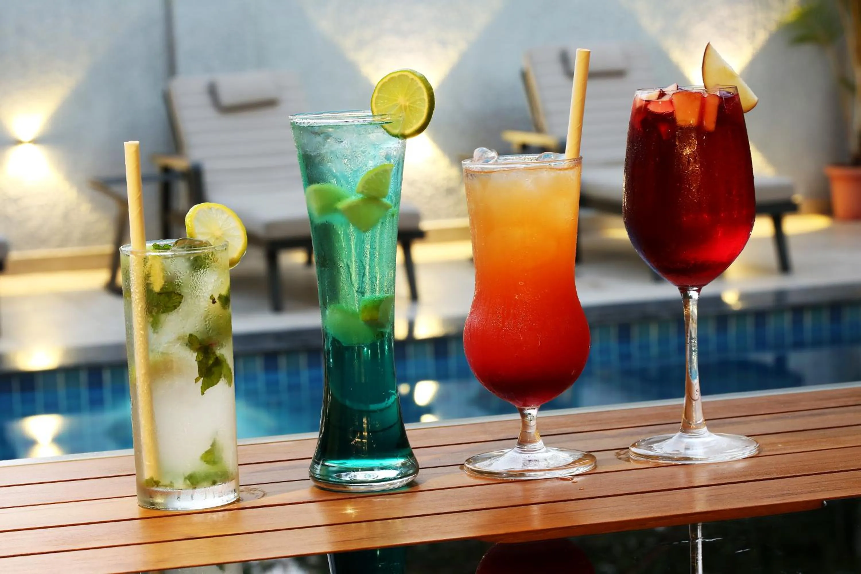 Swimming pool in Resort The Lohias, Goa Candolim