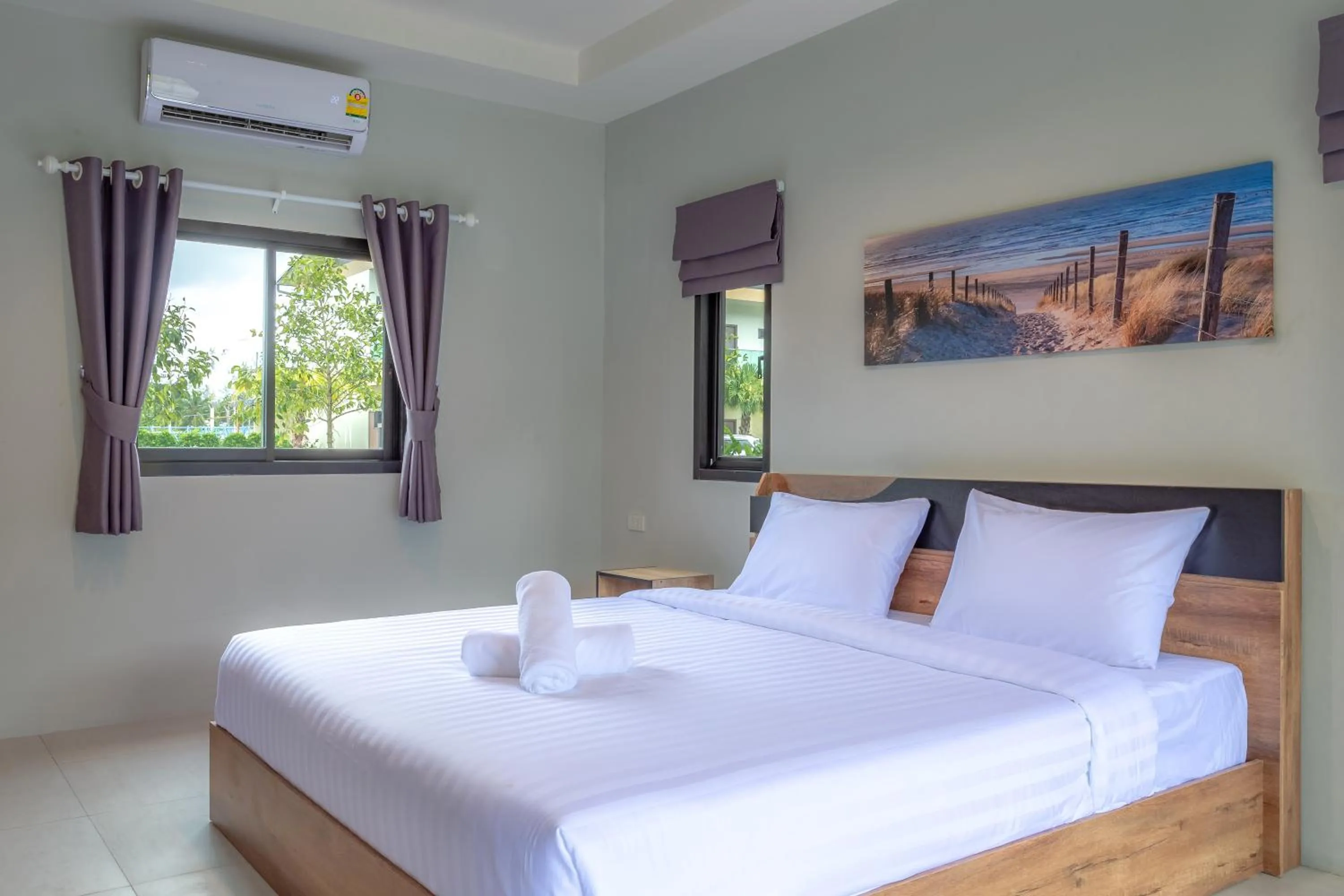 Bed in Malinee Resort