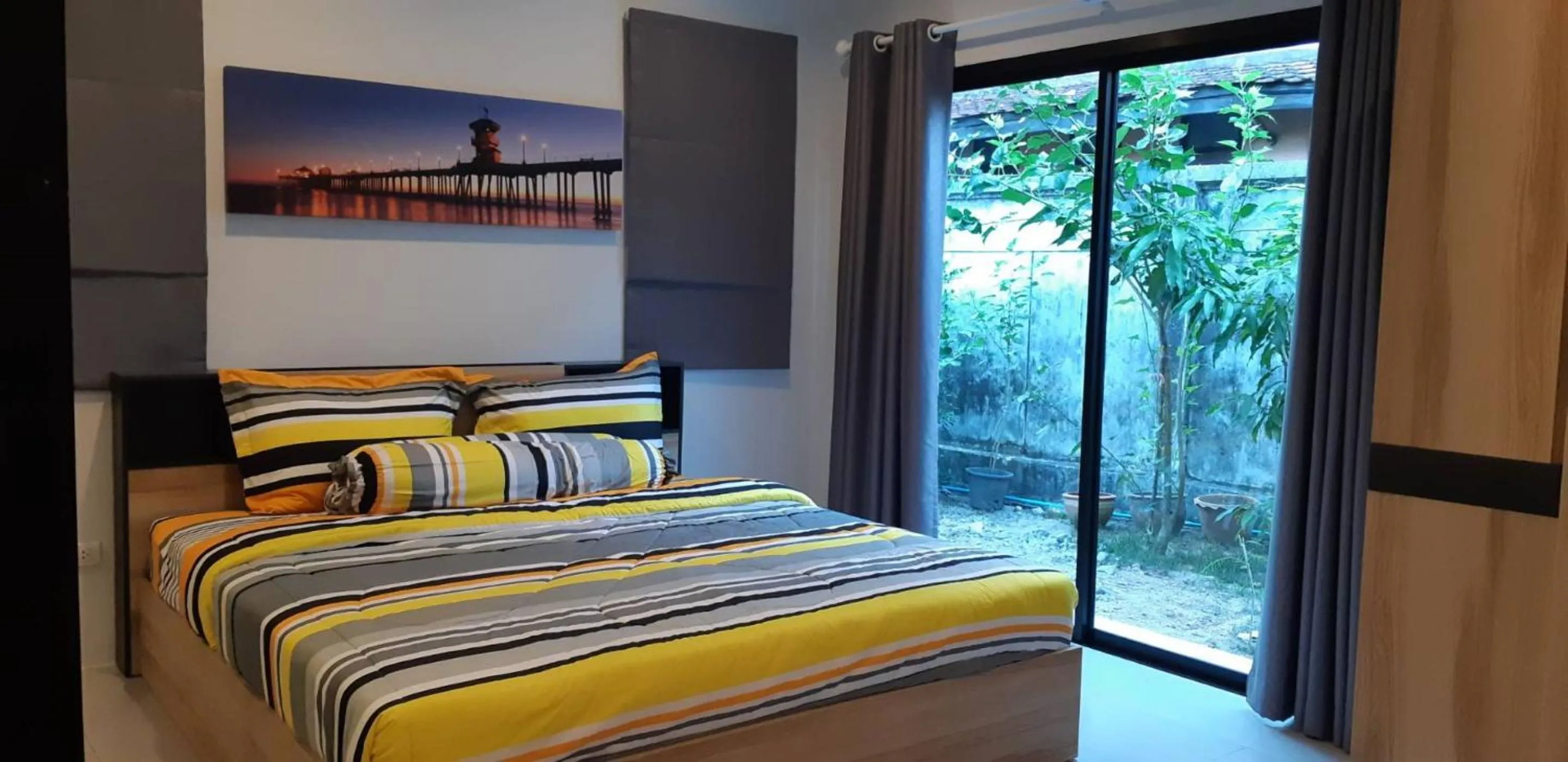 Bed in Malinee Resort