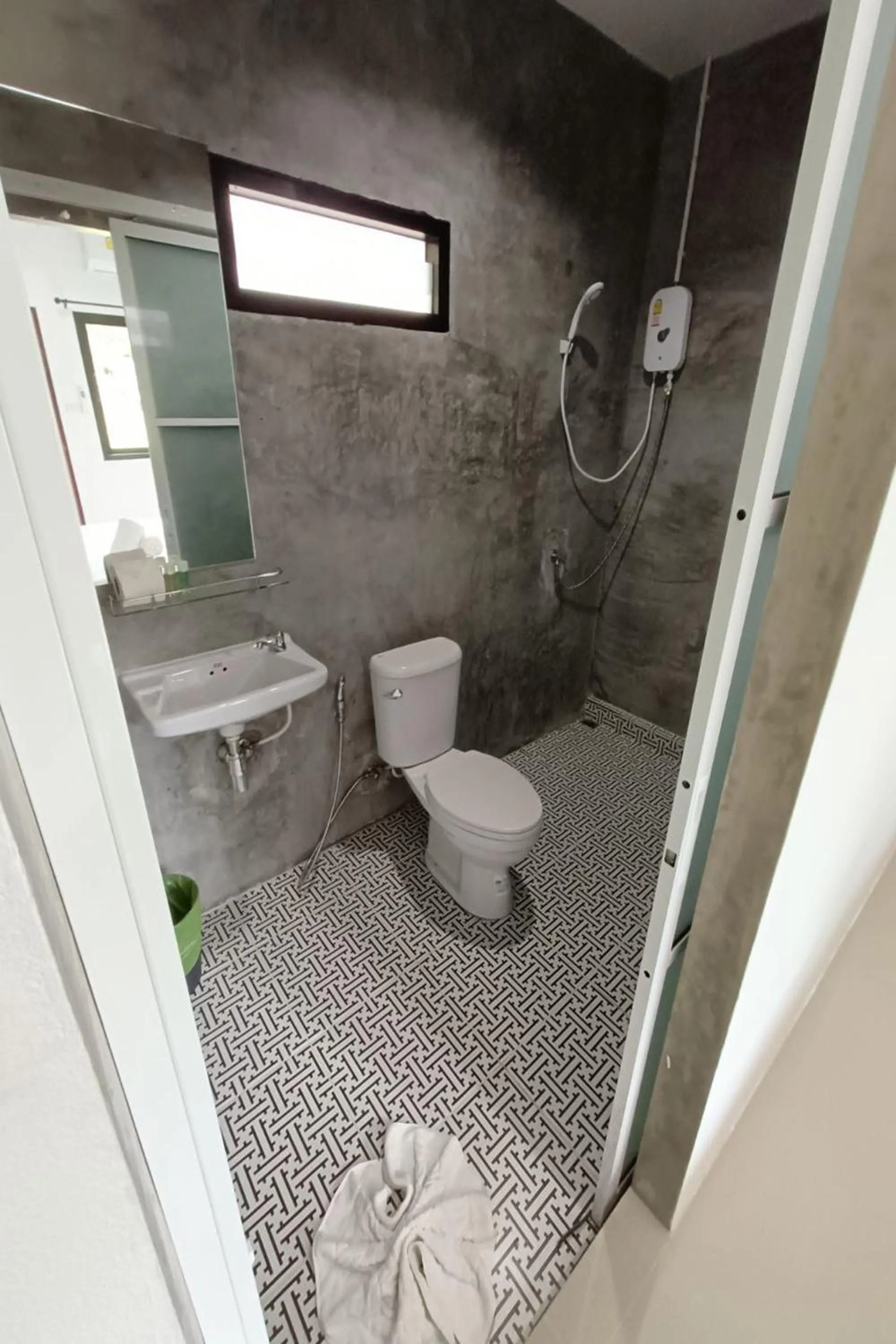 Shower in Malinee Resort