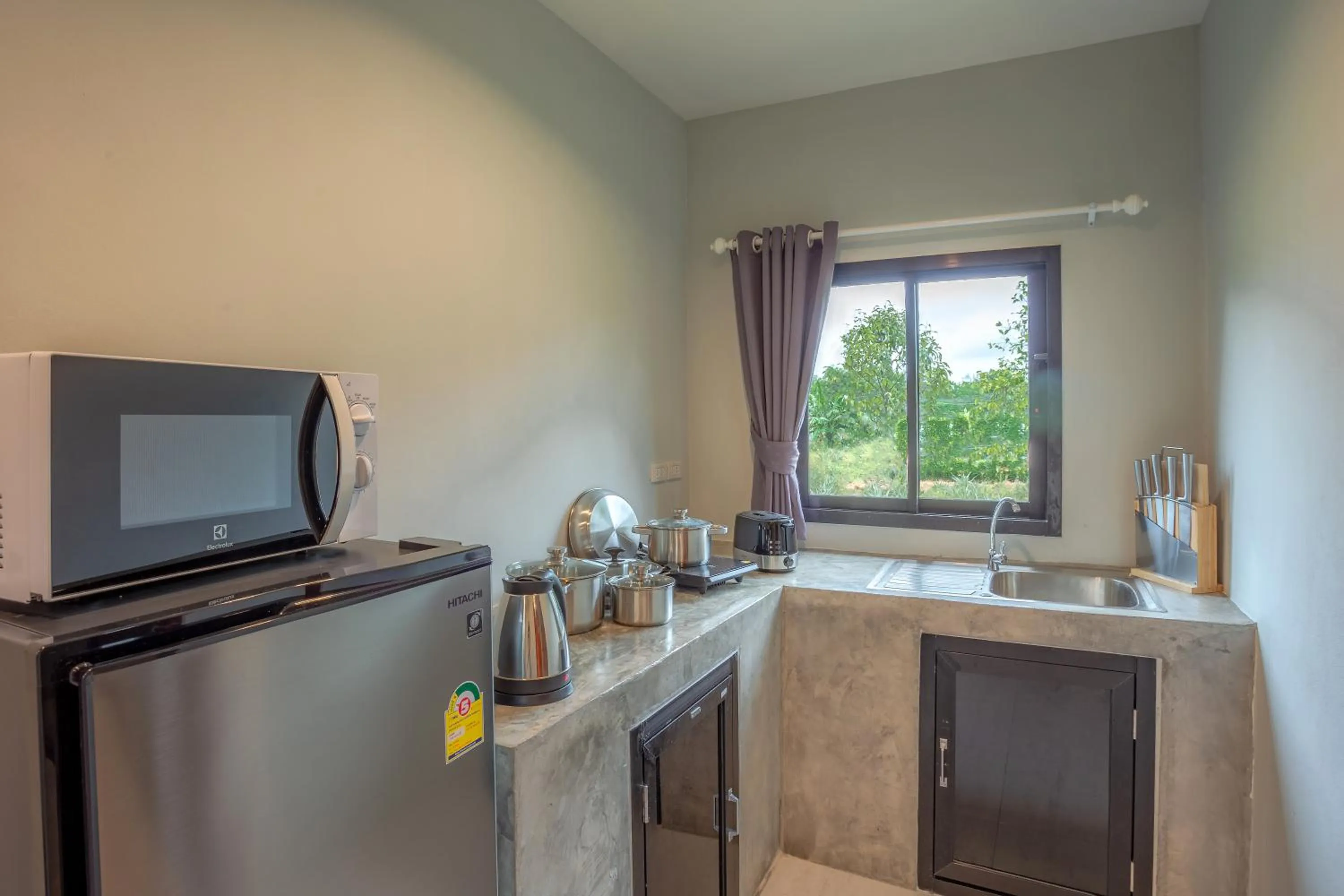Kitchen or kitchenette in Malinee Resort