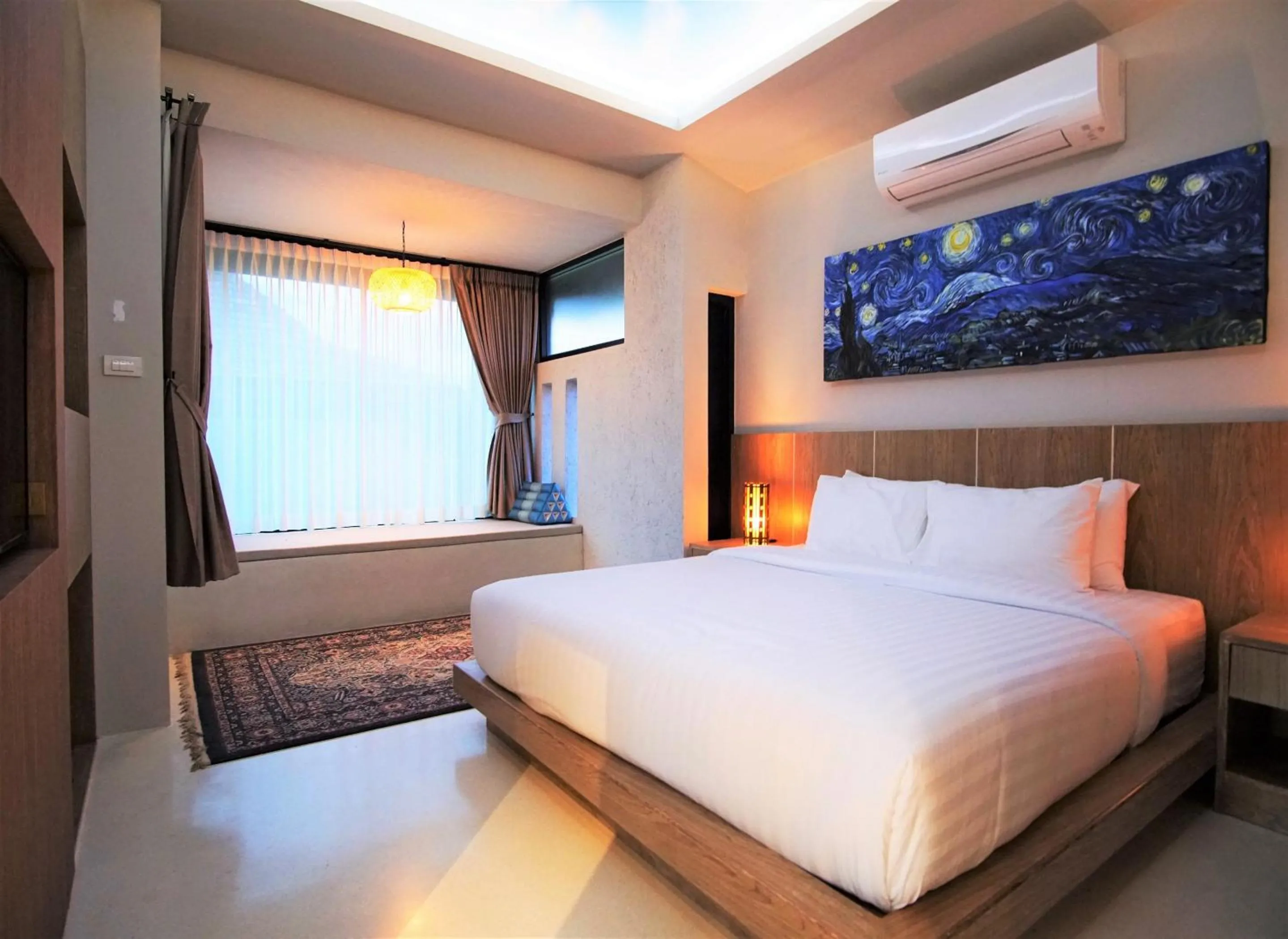 Bedroom, Bed in Hideaway