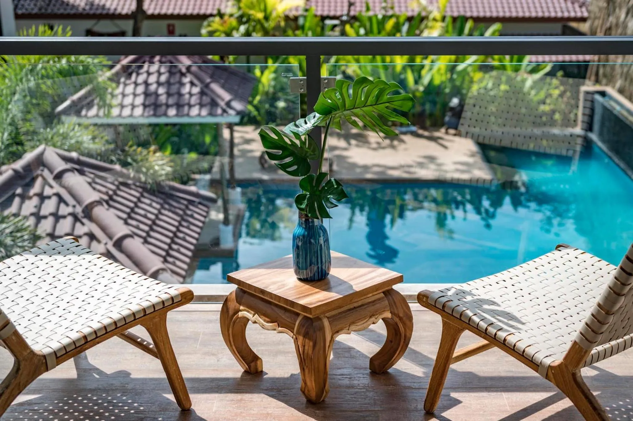 Balcony/Terrace in By The Sea Koh Mak Boutique Guesthouse