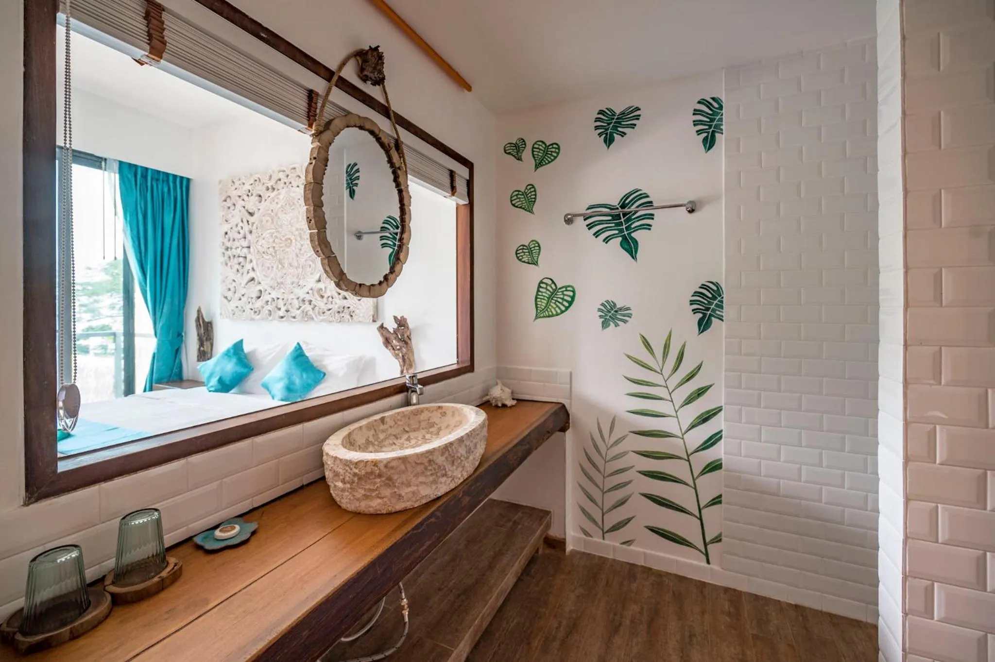 Bathroom in By The Sea Koh Mak Boutique Guesthouse