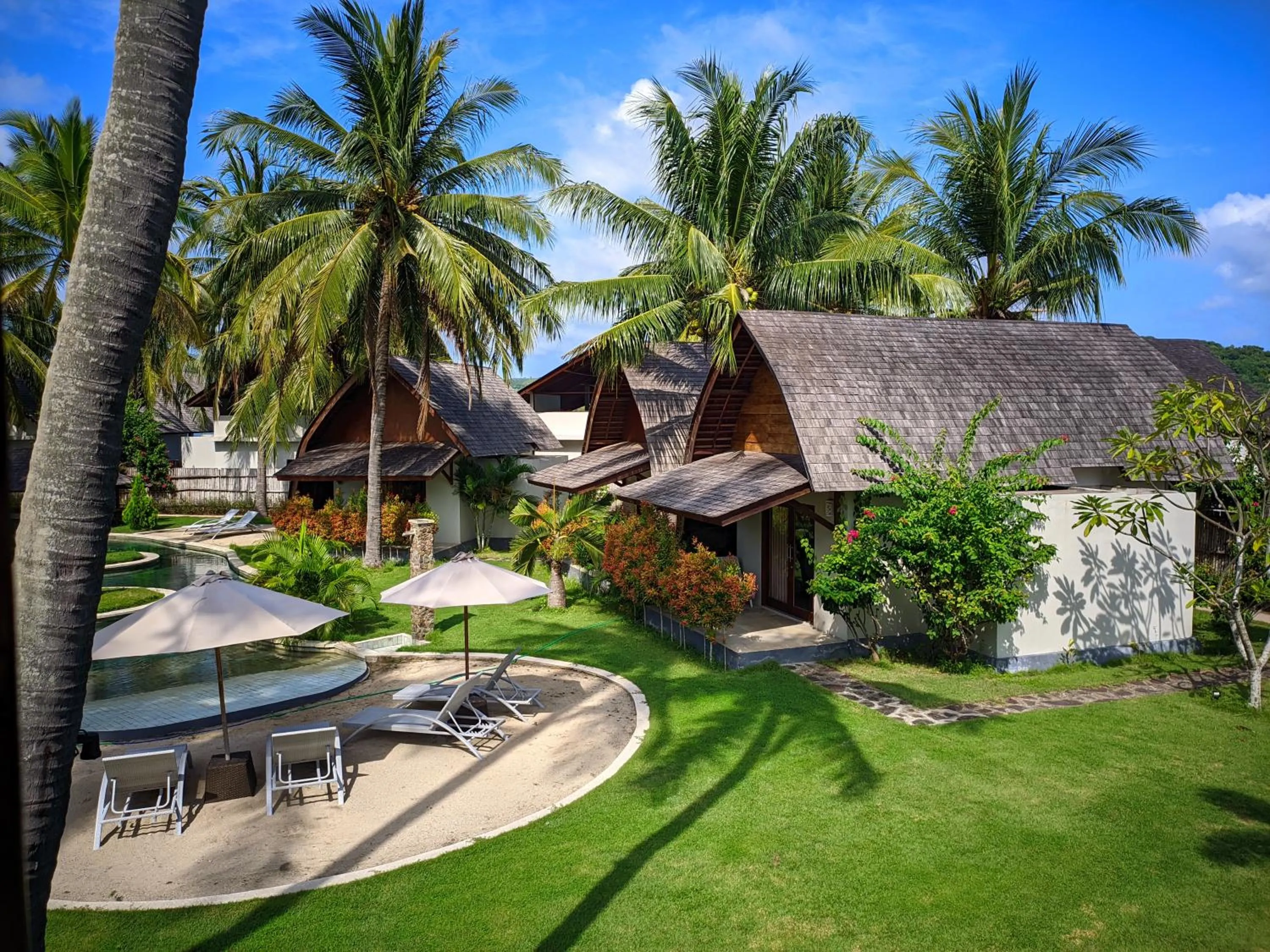 Property building in The Club Villas Lombok