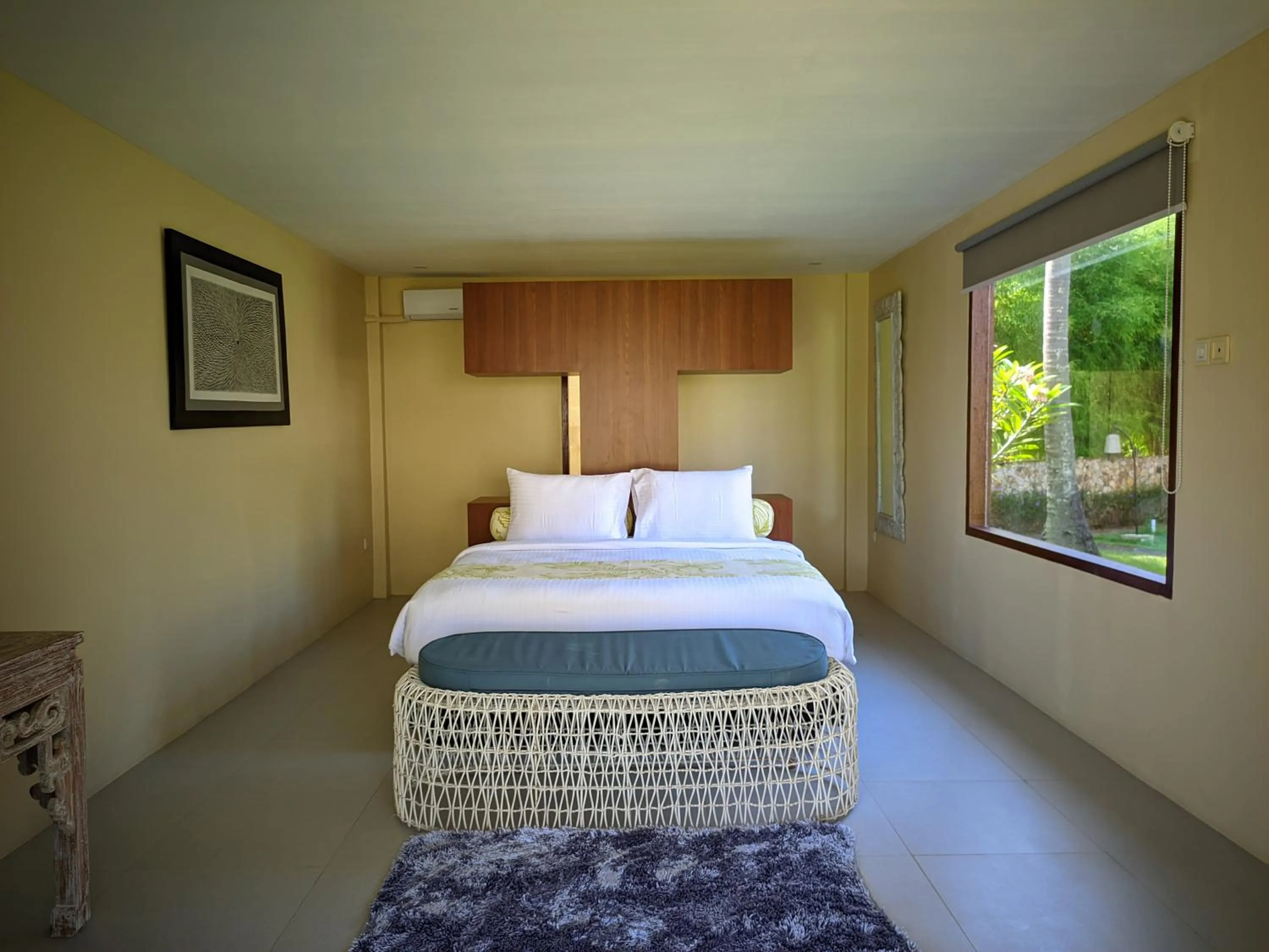 Bed in The Club Villas Lombok