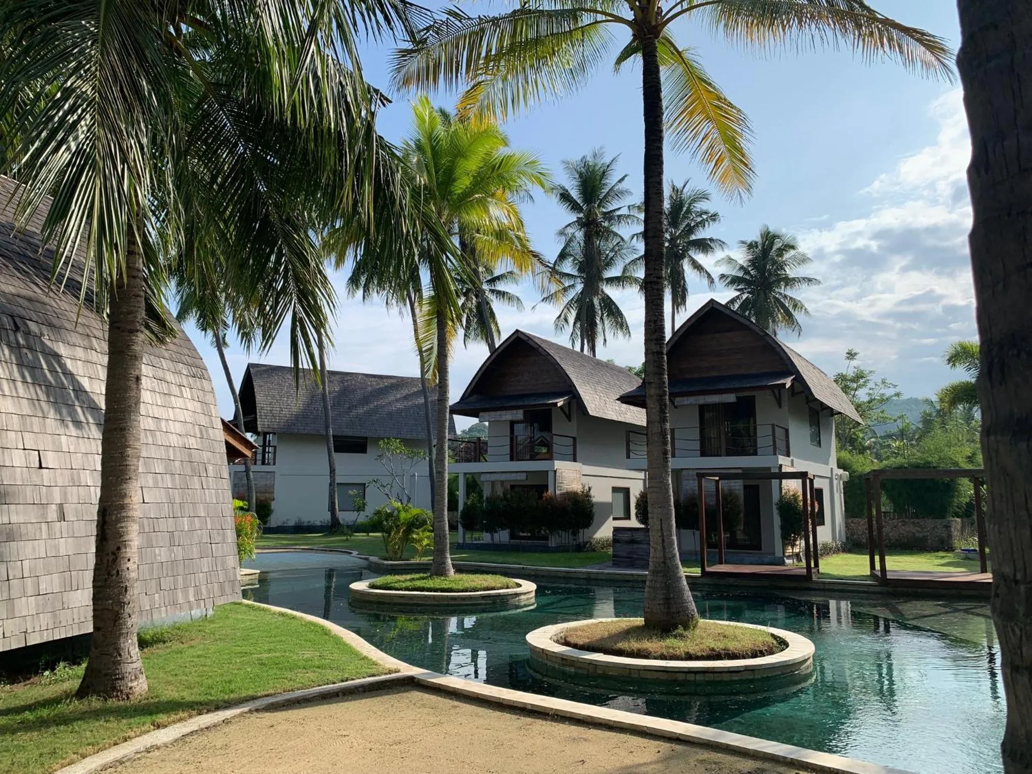 Property building in The Club Villas Lombok