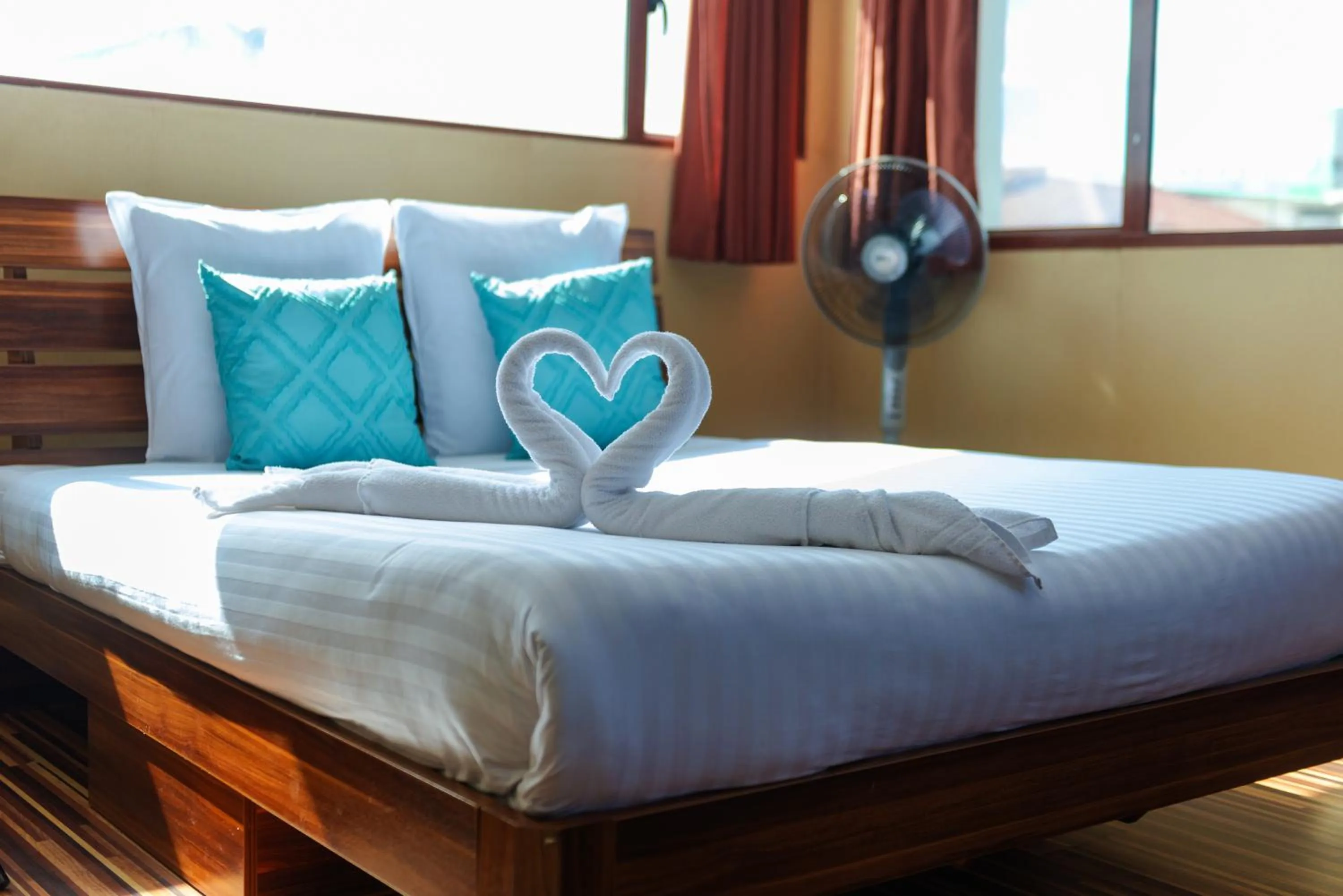 Bed in Hotel Le Pousse Pousse