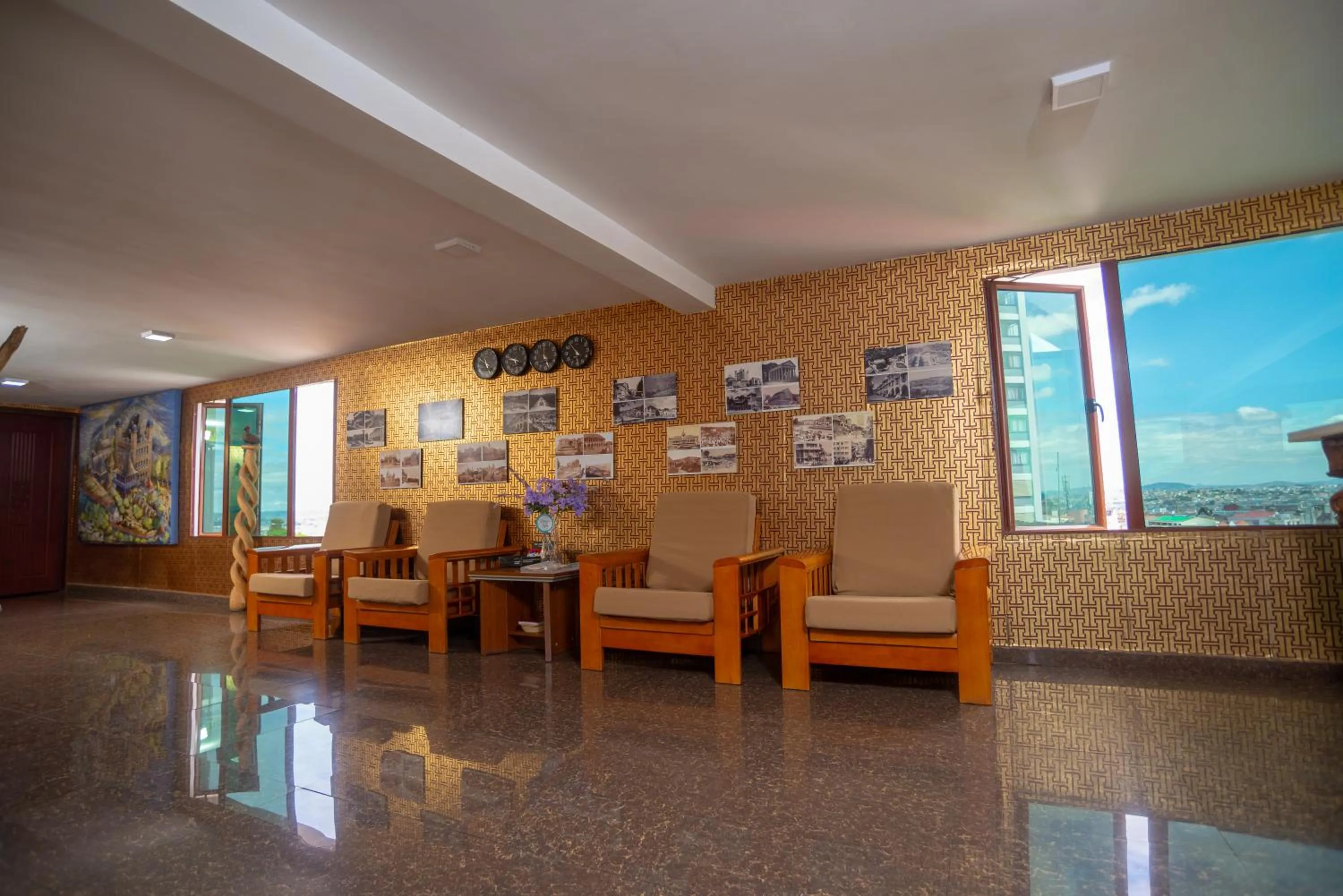 Lobby or reception in Hotel Le Pousse Pousse