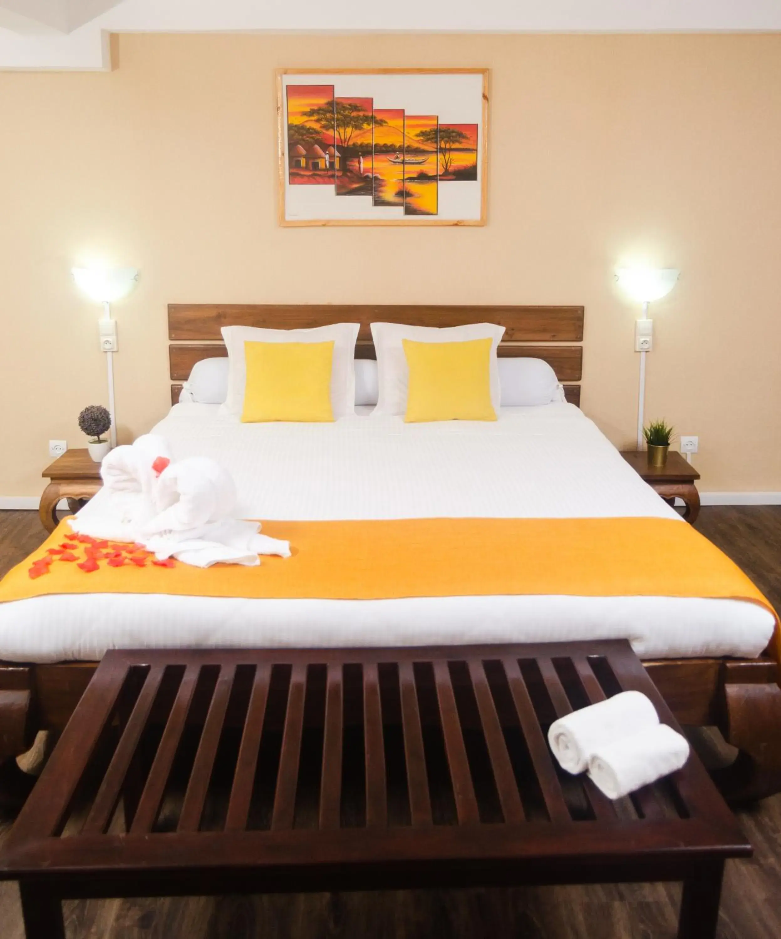 Deluxe Room in Hotel Le Pousse Pousse Deluxe Room in Hotel Le Pousse Pousse