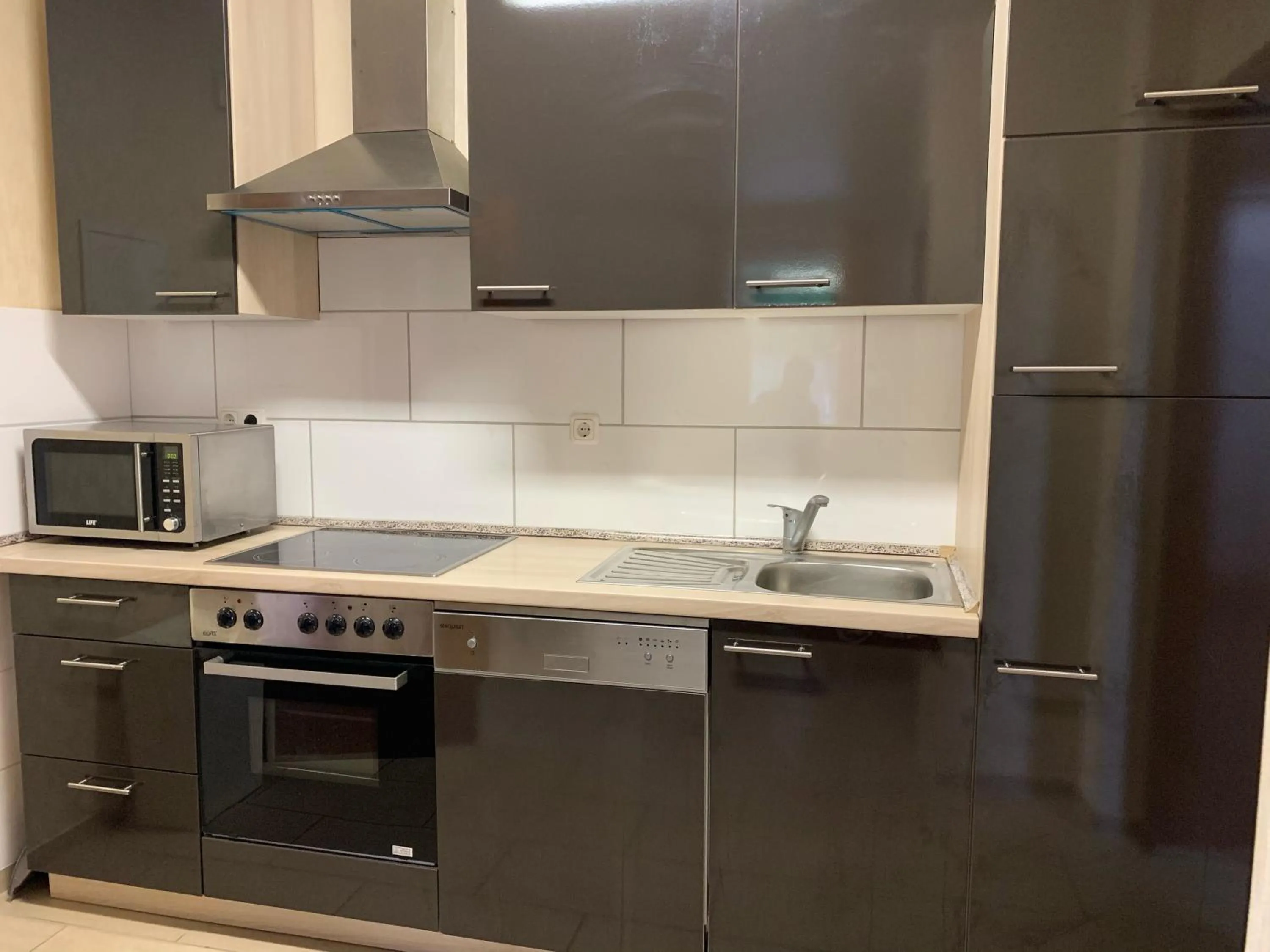 Kitchen or kitchenette in Hotel Cao