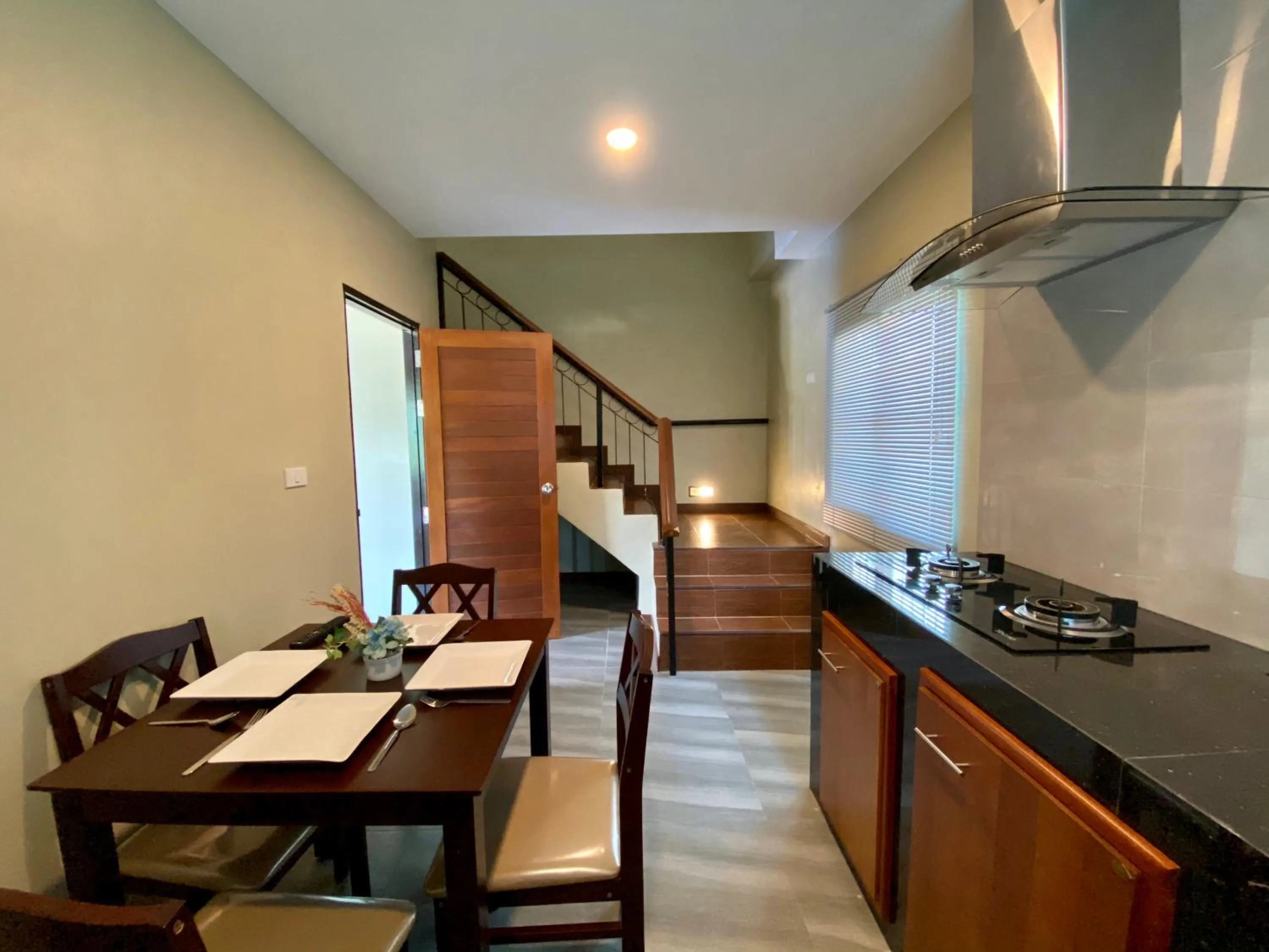 Kitchen or kitchenette in Blue Aura Pool Villa